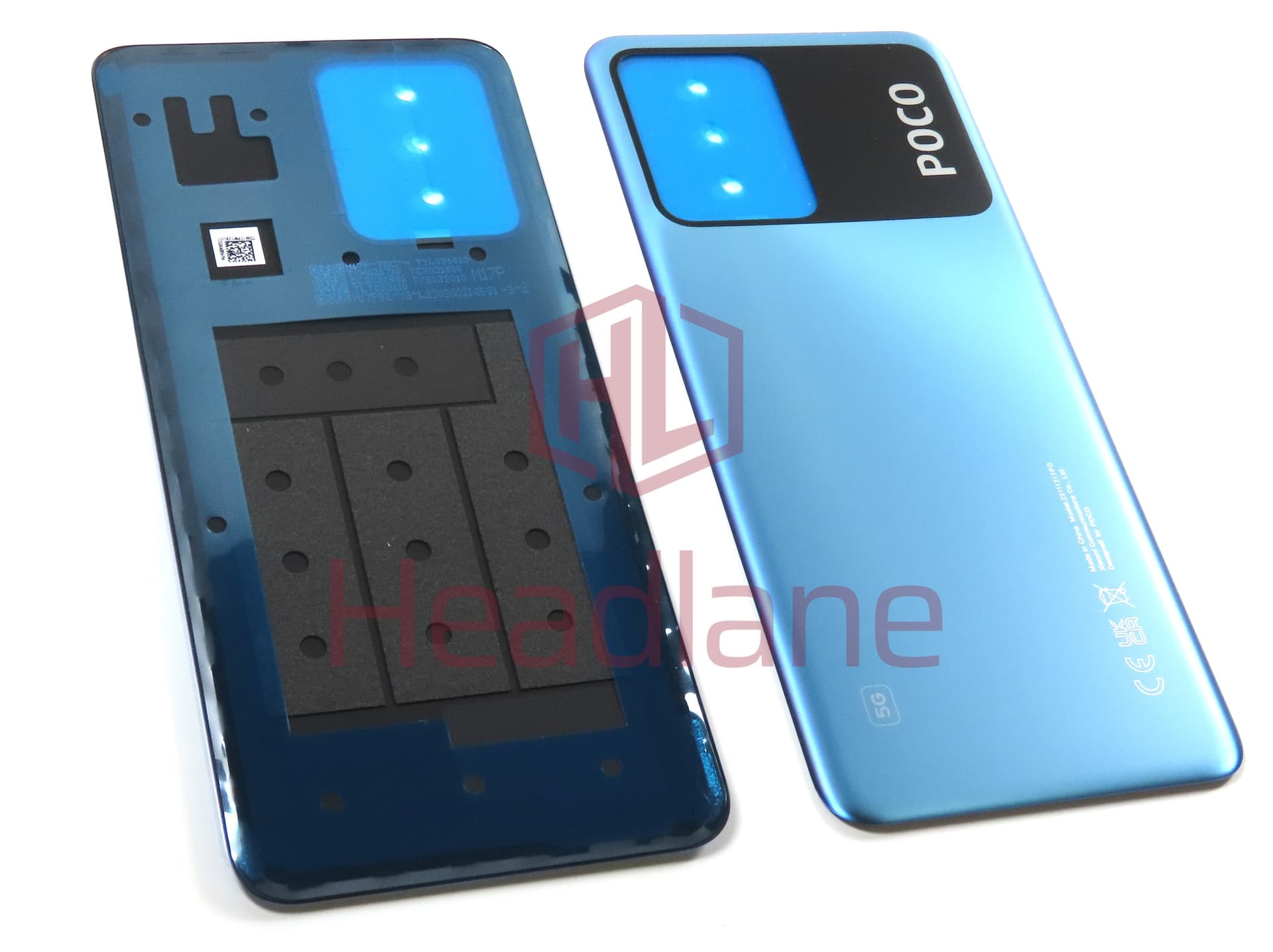 Xiaomi Poco X5 5G Back / Battery Cover - Blue - view 2