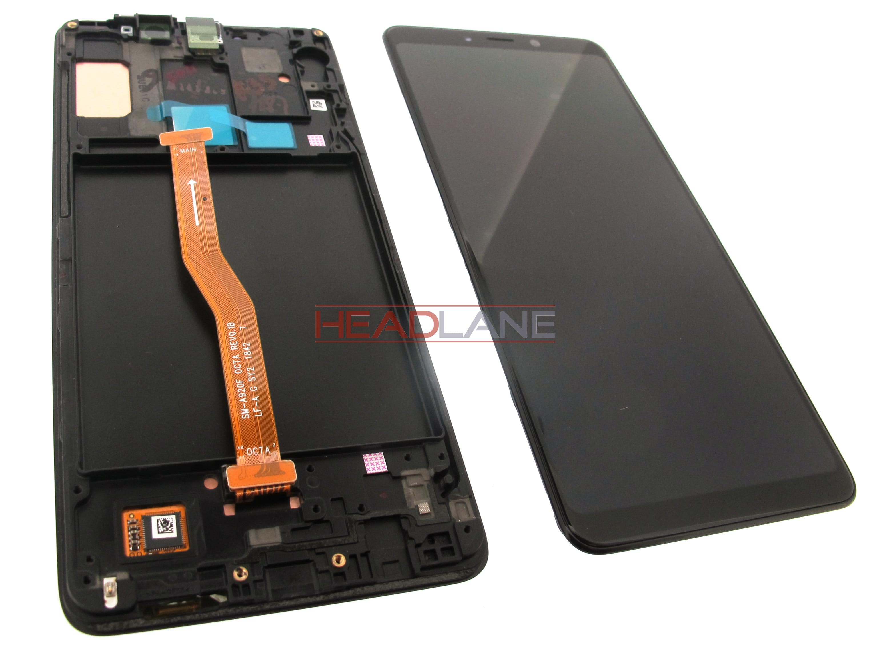 Samsung SM-A920 Galaxy A9 (2018) LCD Display / Screen + Touch - Black / Blue / Pink - view 2