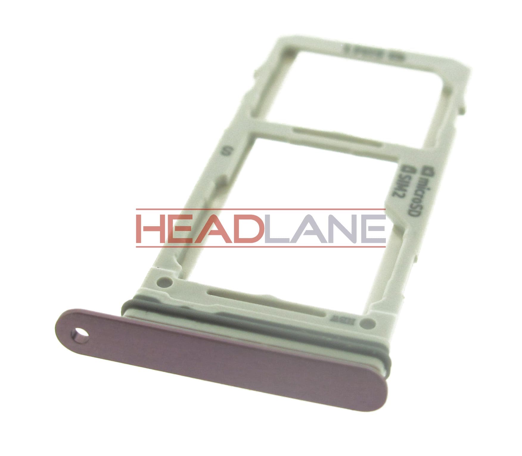 Samsung SM-G960F Galaxy S9 Hybrid SIM Card Tray - Purple - view 2