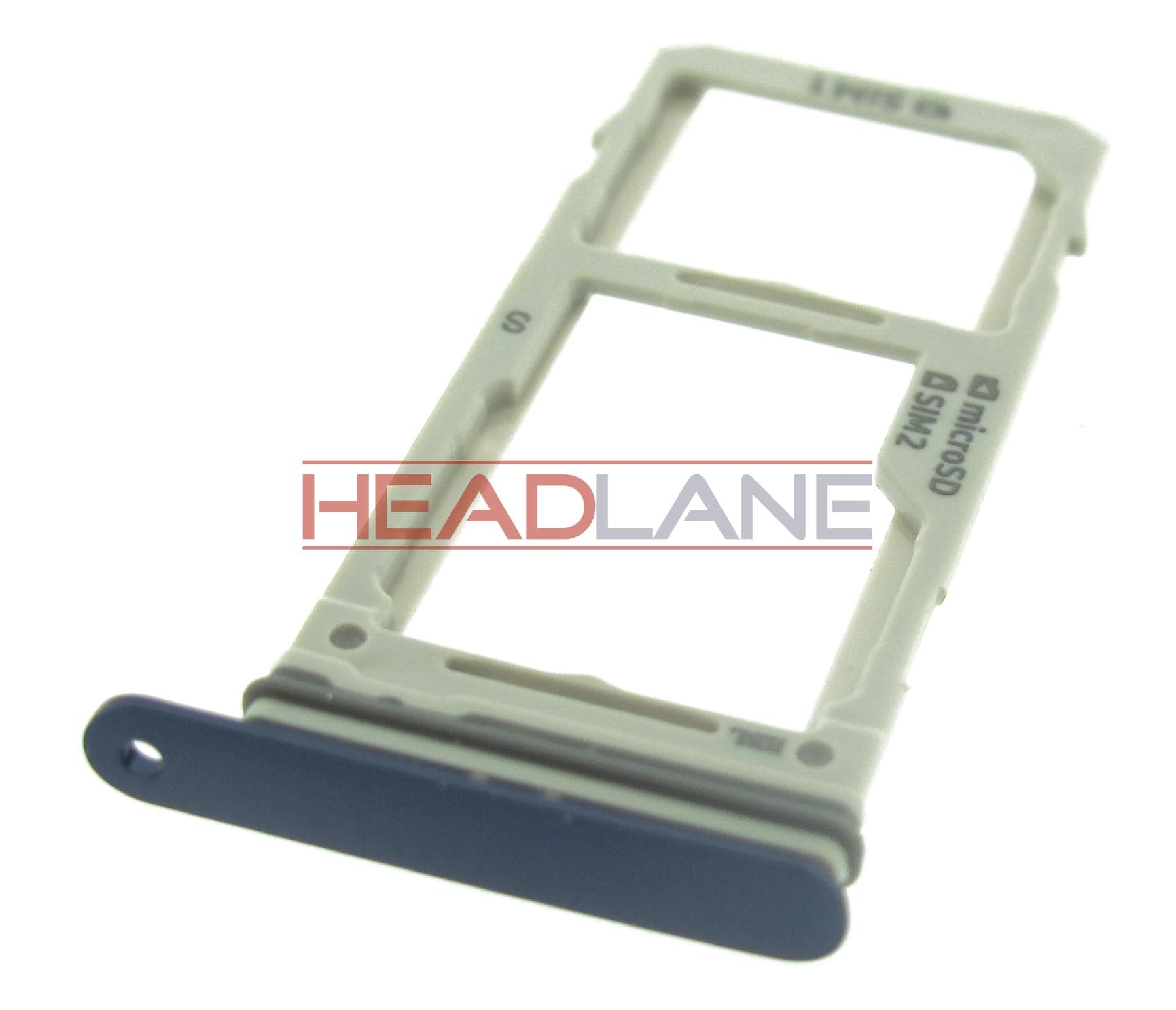 Samsung SM-G960F Galaxy S9 Hybrid SIM Card Tray - Blue - view 2