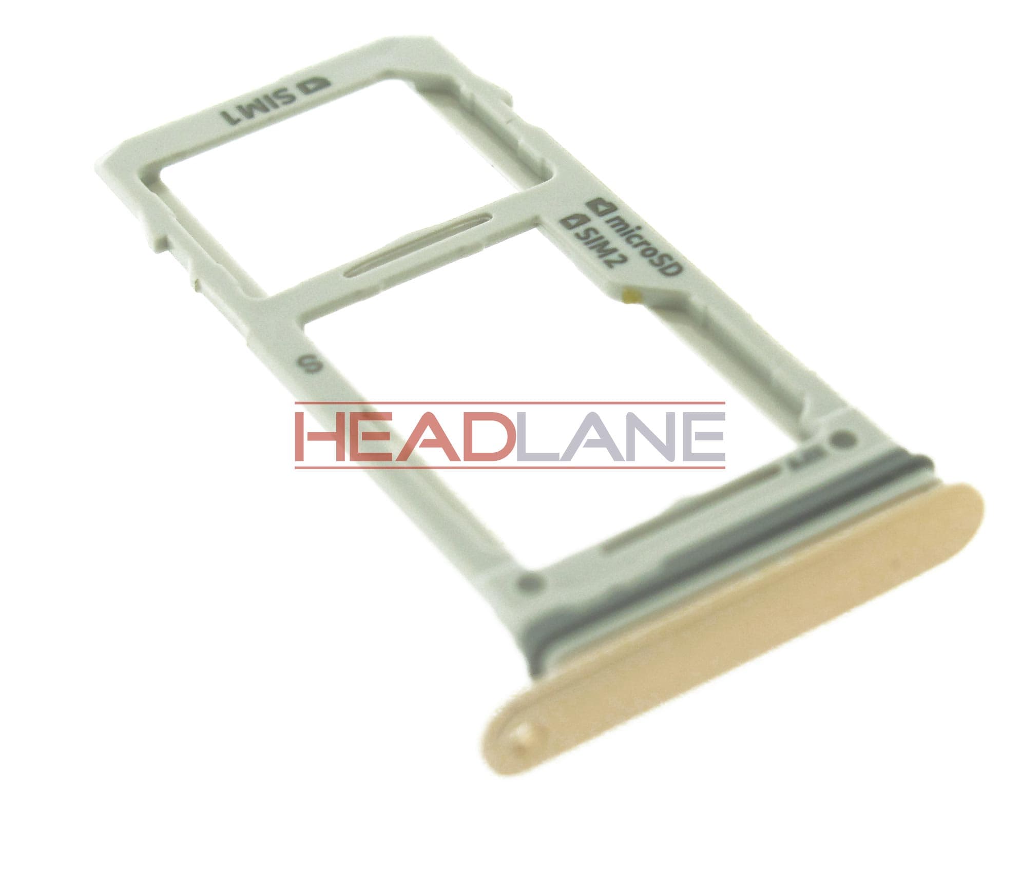 Samsung SM-G960F Galaxy S9 Hybrid SIM Card Tray - Gold - view 2
