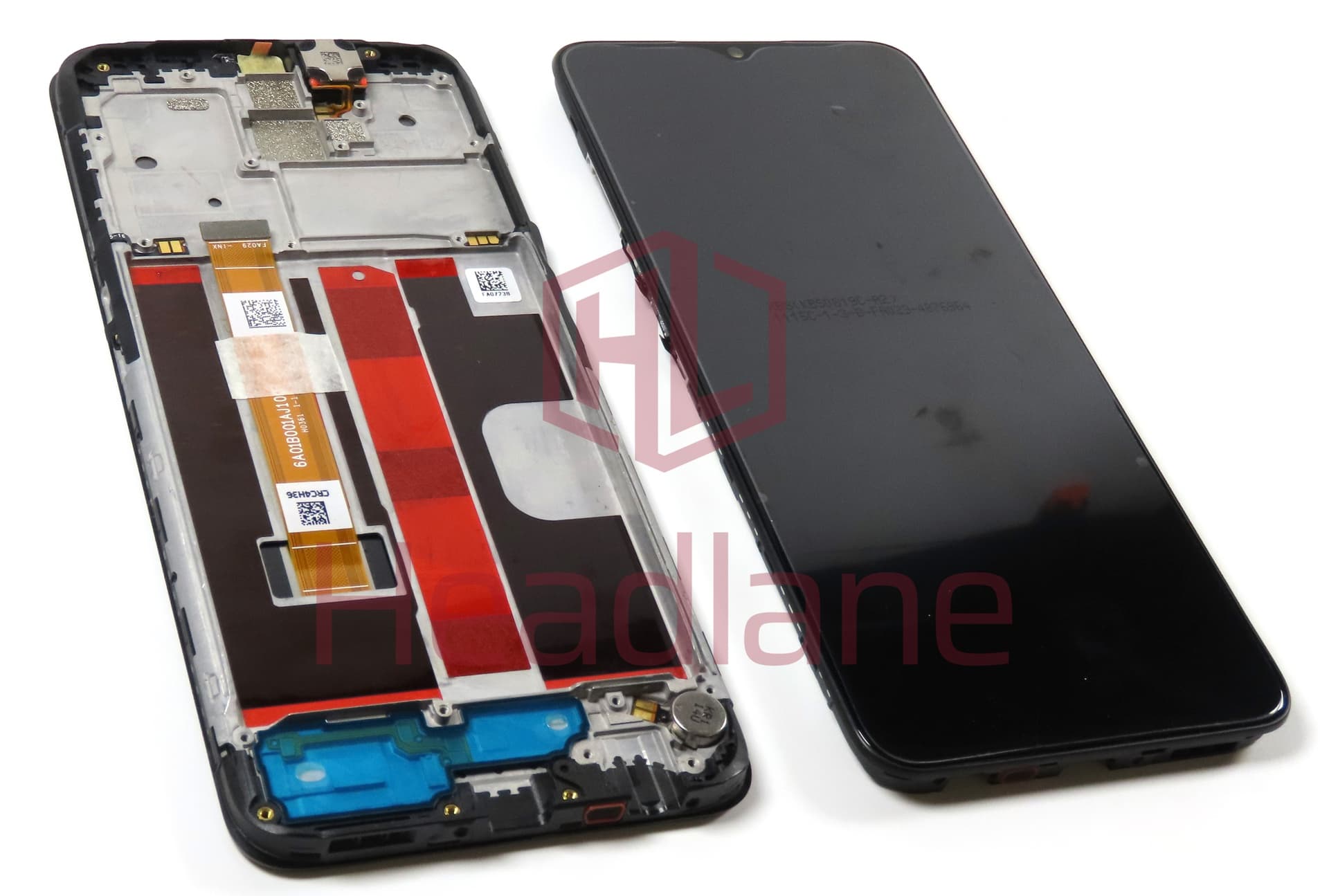 Oppo CPH1937 CPH1939 CPH1941 A9 2020 LCD Display / Screen + Touch - Black - view 2