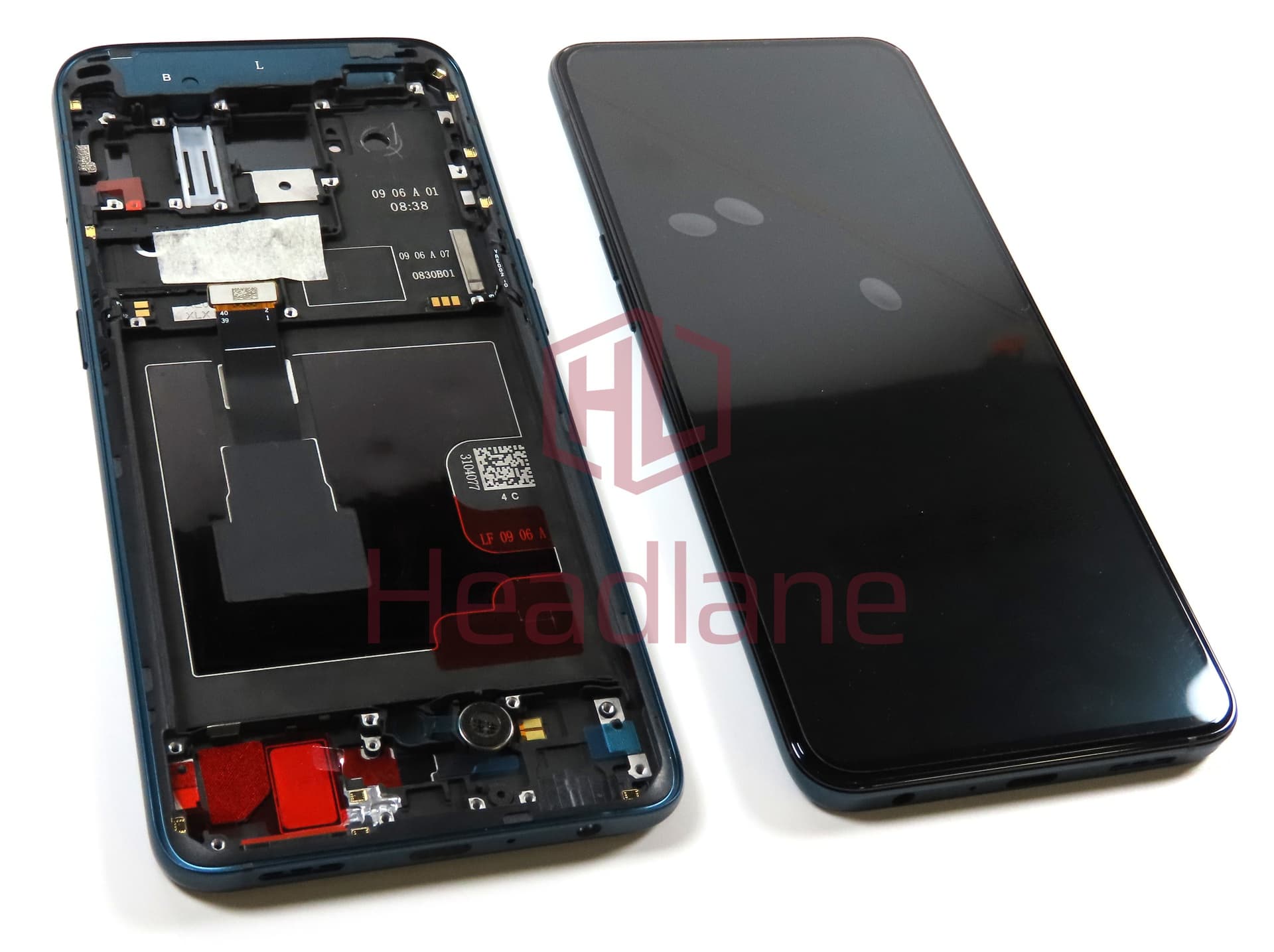 Oppo CPH1907 Reno2 LCD Display / Screen + Touch - Black - view 2