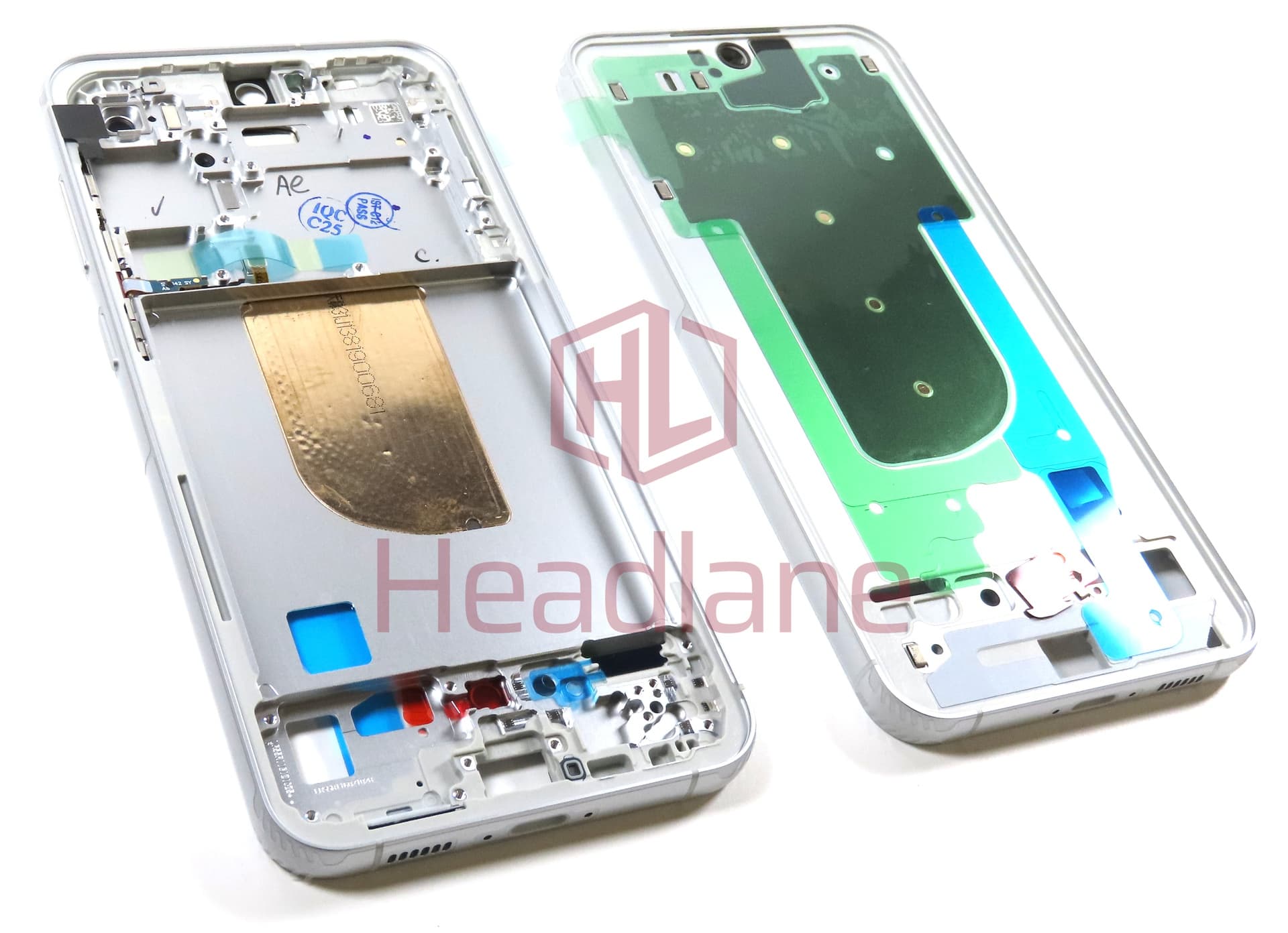 Samsung SM-S711 Galaxy S23 FE Display Frame - Mint / Purple / Cream - view 3