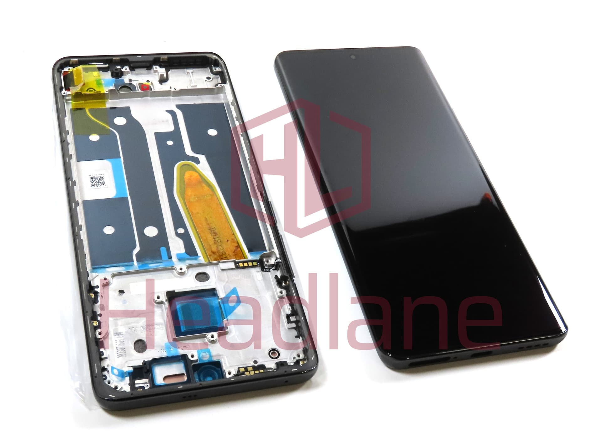 Realme RMX3740 RMX3741 11 Pro+ LCD Display / Screen + Touch - Black - view 2