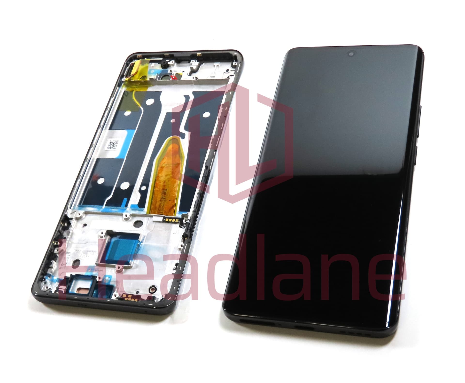 Realme RMX3740 RMX3741 11 Pro+ LCD Display / Screen + Touch - Black - view 3