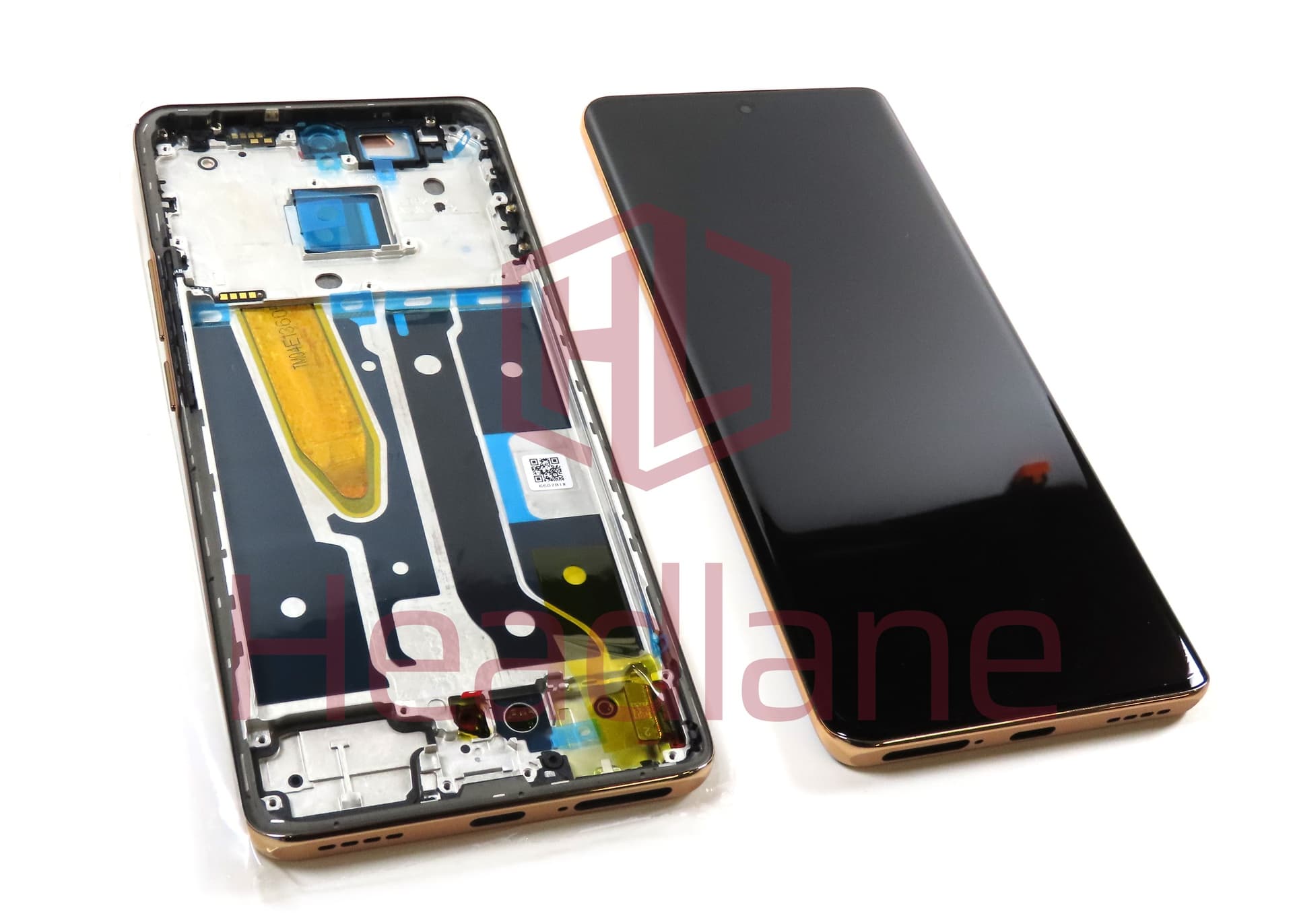 Realme RMX3740 RMX3741 11 Pro+ LCD Display / Screen + Touch - Beige - view 3