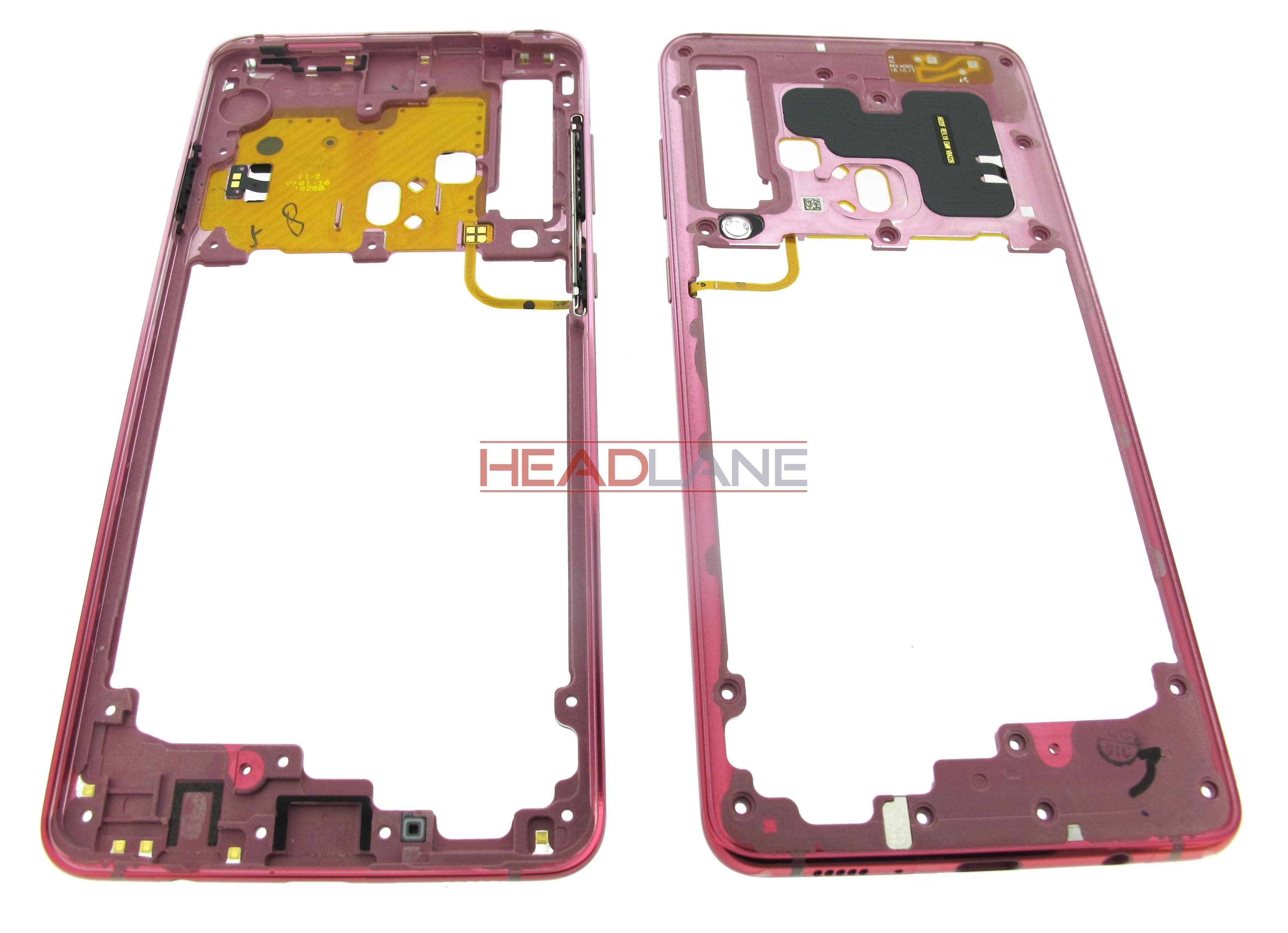 Samsung SM-A920 Galaxy A9 (2018) Middle Cover / Chassis - Pink - view 2