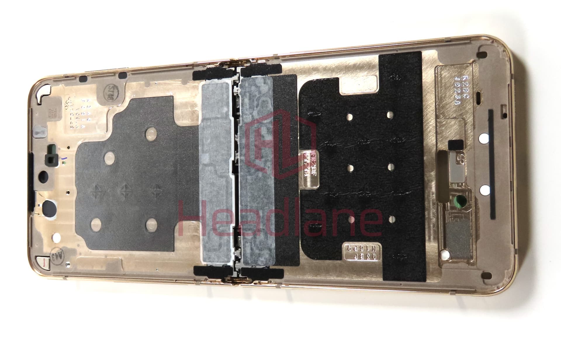 Samsung SM-F721 Galaxy Z Flip4 5G Display Frame - Gold - view 2