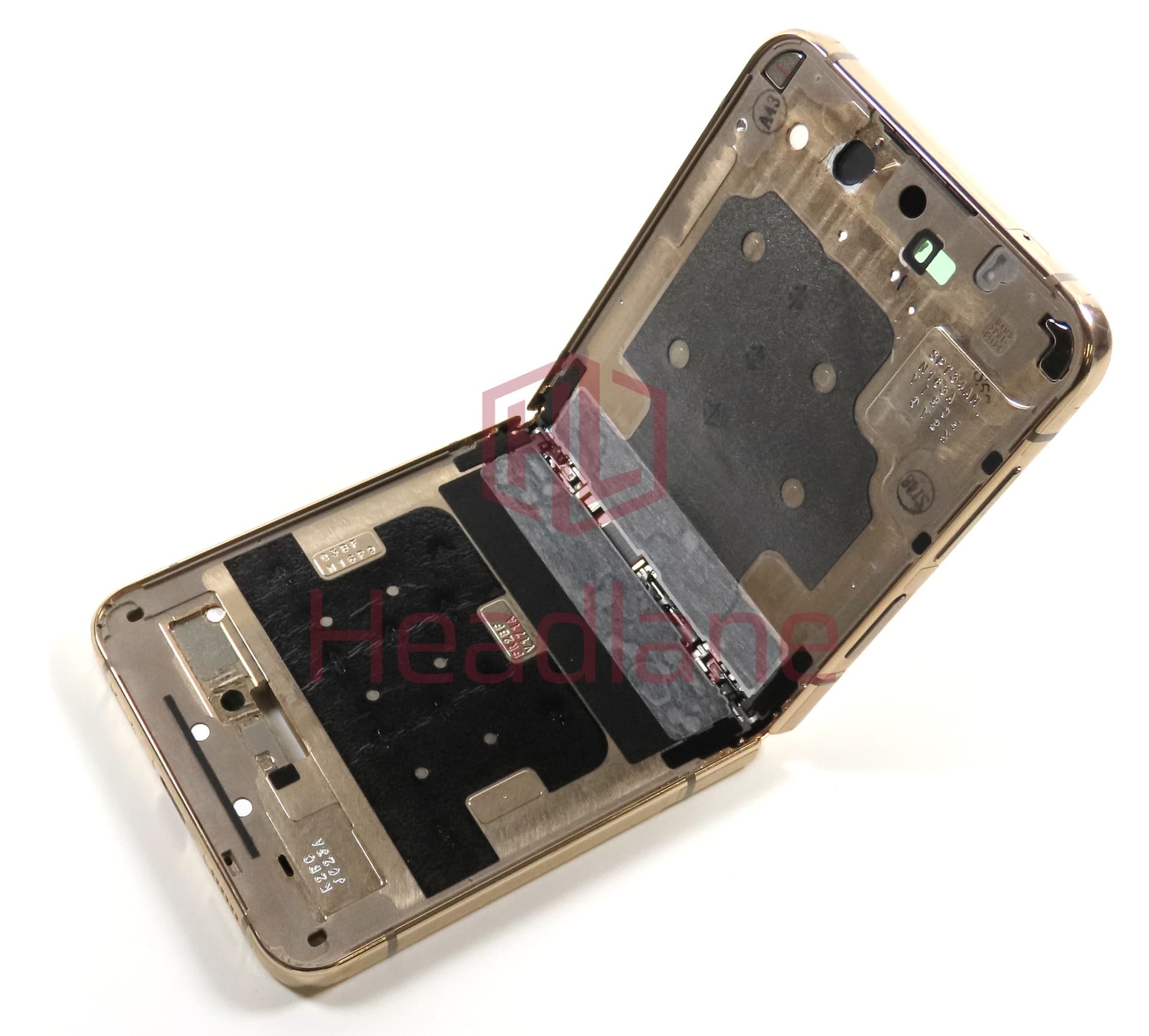 Samsung SM-F721 Galaxy Z Flip4 5G Display Frame - Gold - view 3