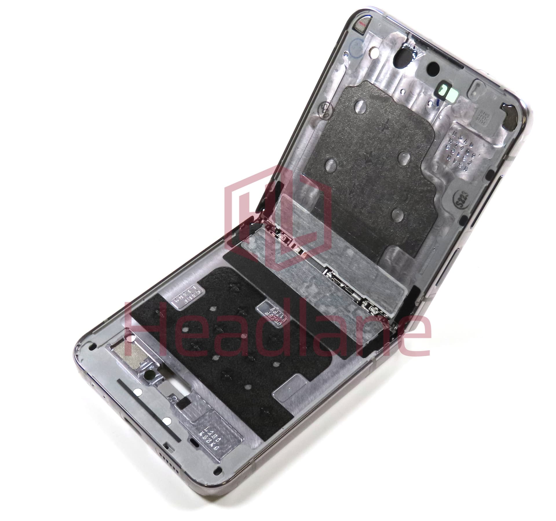 Samsung SM-F721 Galaxy Z Flip4 5G Display Frame + Battery - Silver - view 3