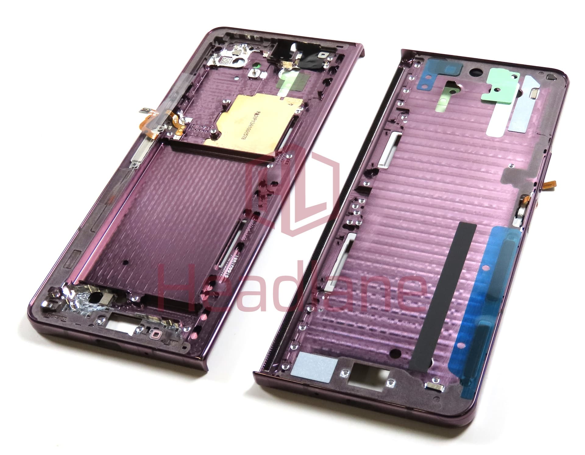 Samsung SM-F936 Galaxy Z Fold4 5G Front Frame - Burgundy - view 3