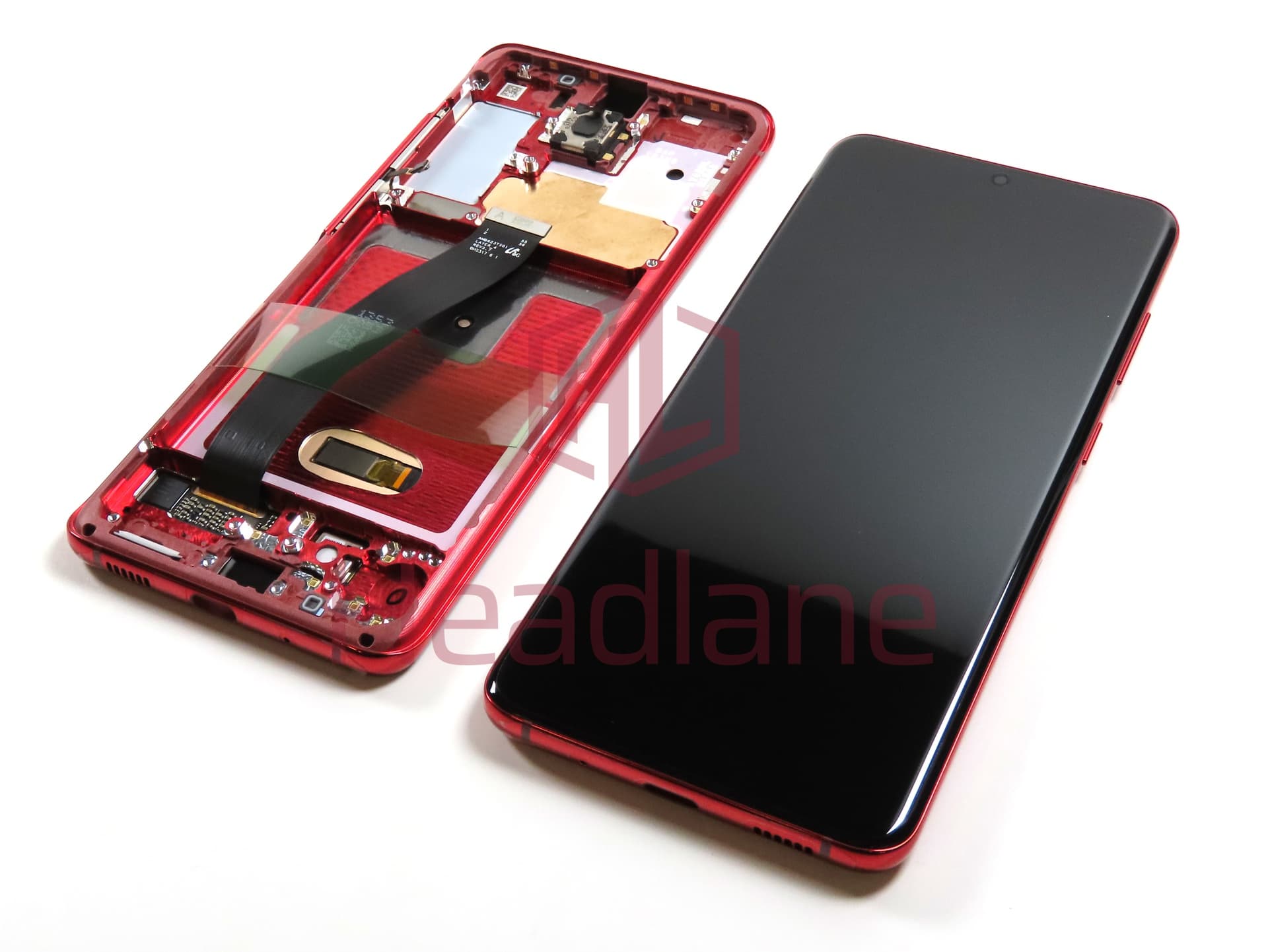 Samsung SM-G980 Galaxy S20 LCD Display / Screen + Touch - Red (No Camera) - view 3
