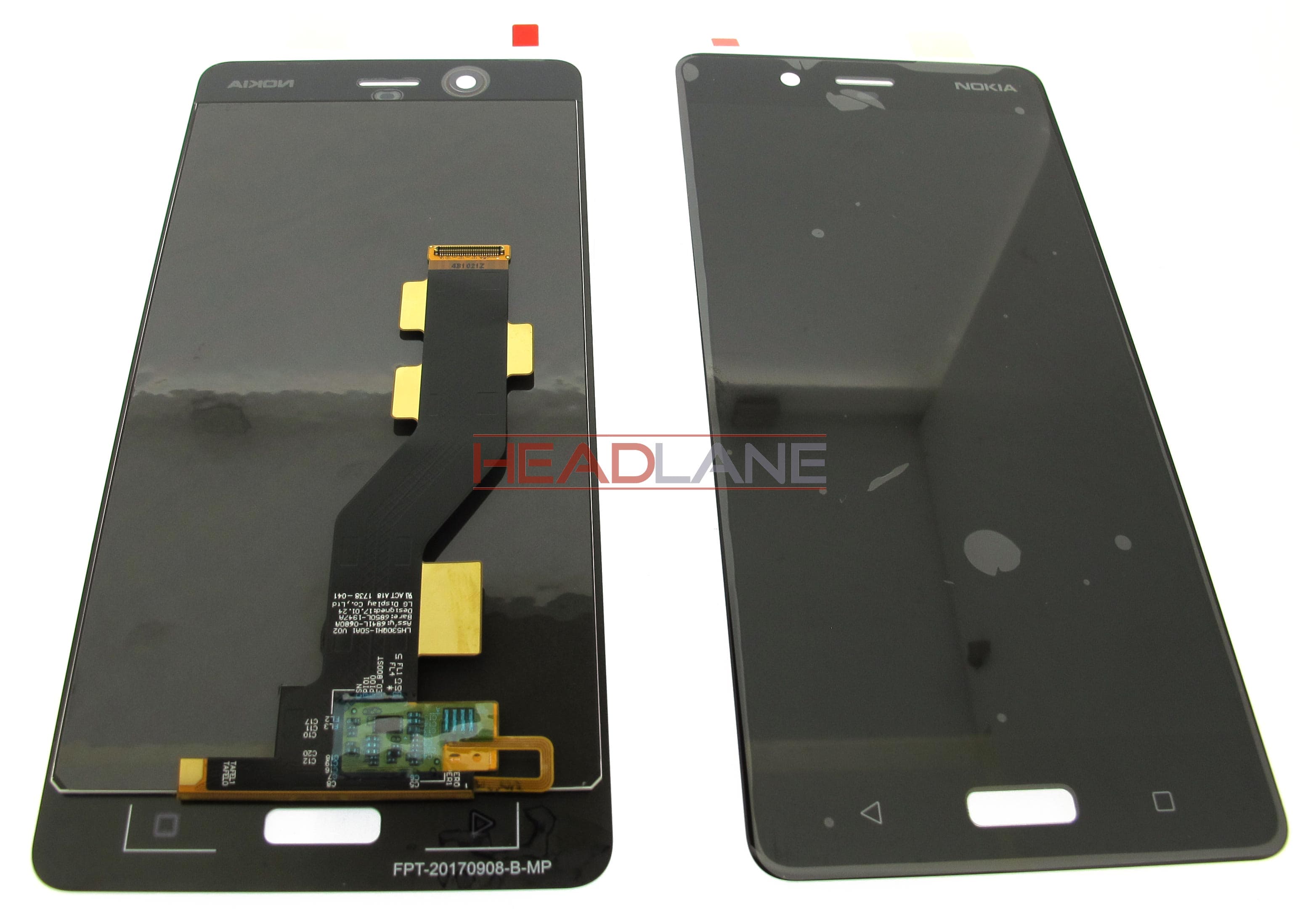 Nokia 8 LCD Display / Screen + Touch - view 2