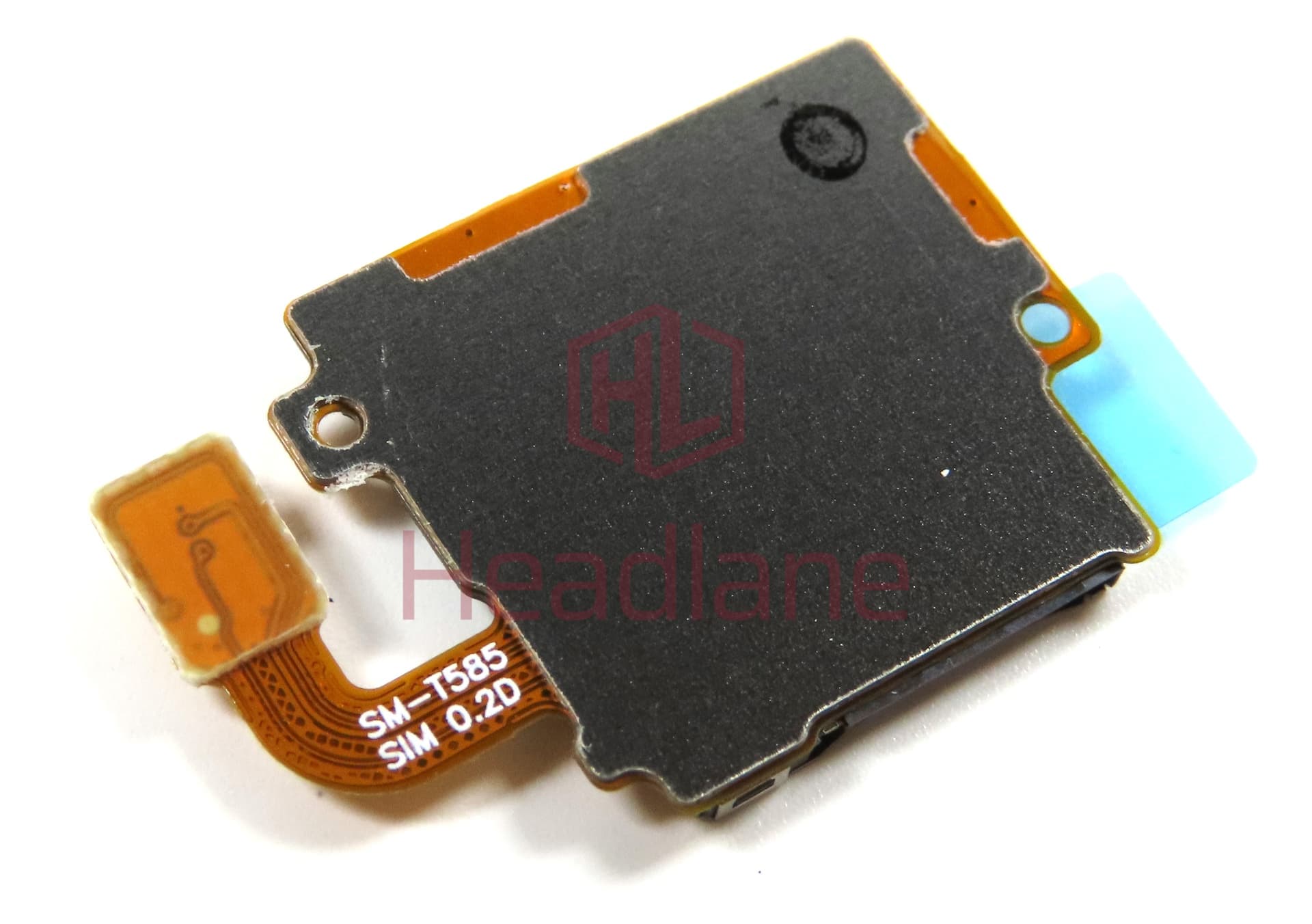 Samsung SM-T585 Galaxy Tab A (2016) 10.1 LTE SIM Card Reader Flex - view 2