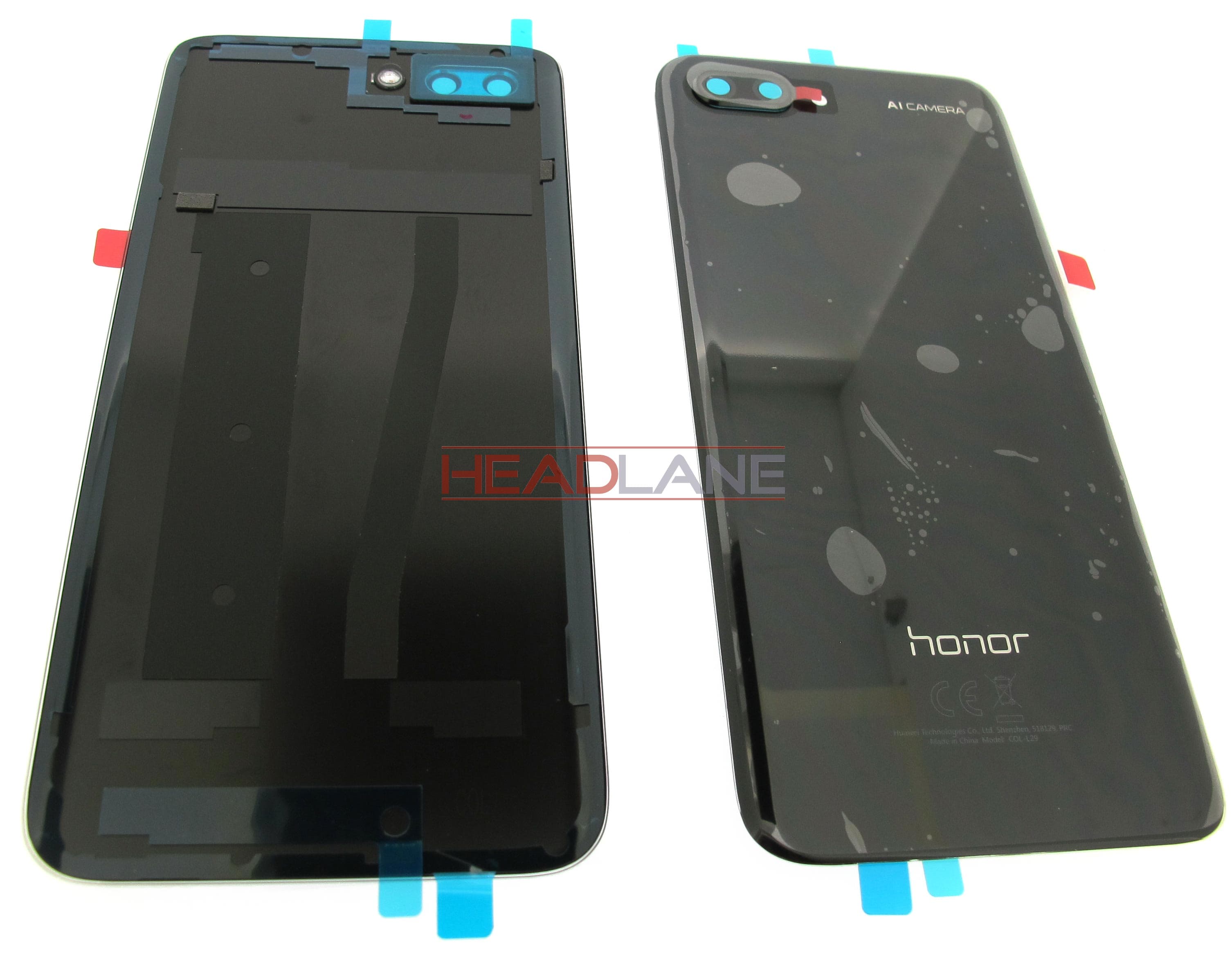 Huawei Honor 10 Back / Battery Cover - Black - view 2