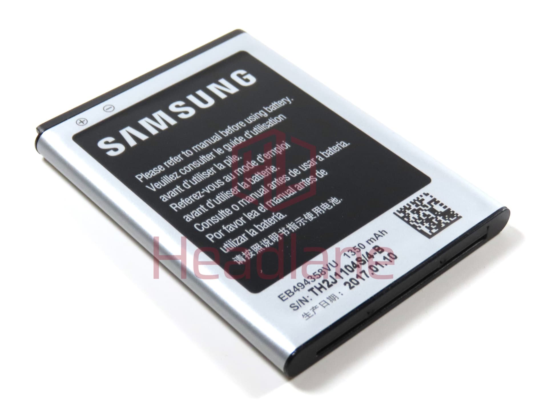 Samsung GT-B5512 B7510 S5660 S5670 S5830 S5839 S7250 EB494358VU 1350mAh Internal Battery - view 2