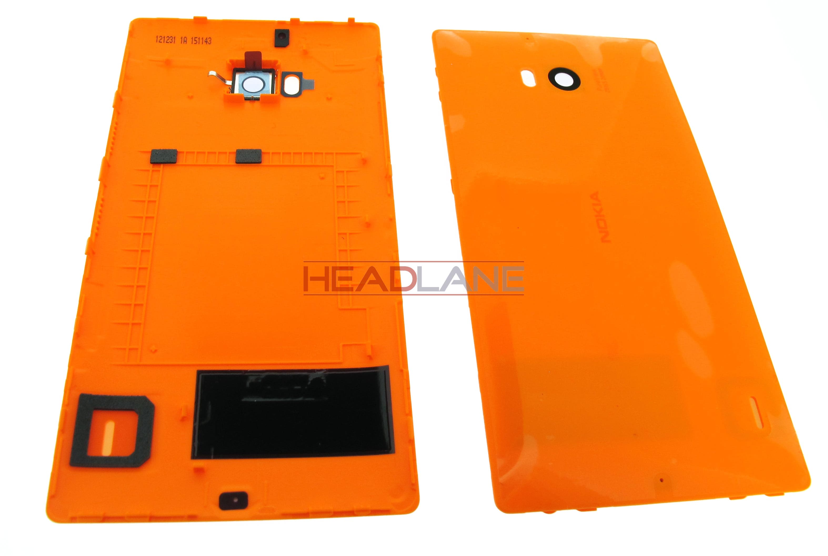 Nokia Lumia 930 Orange Battery Cover - view 2