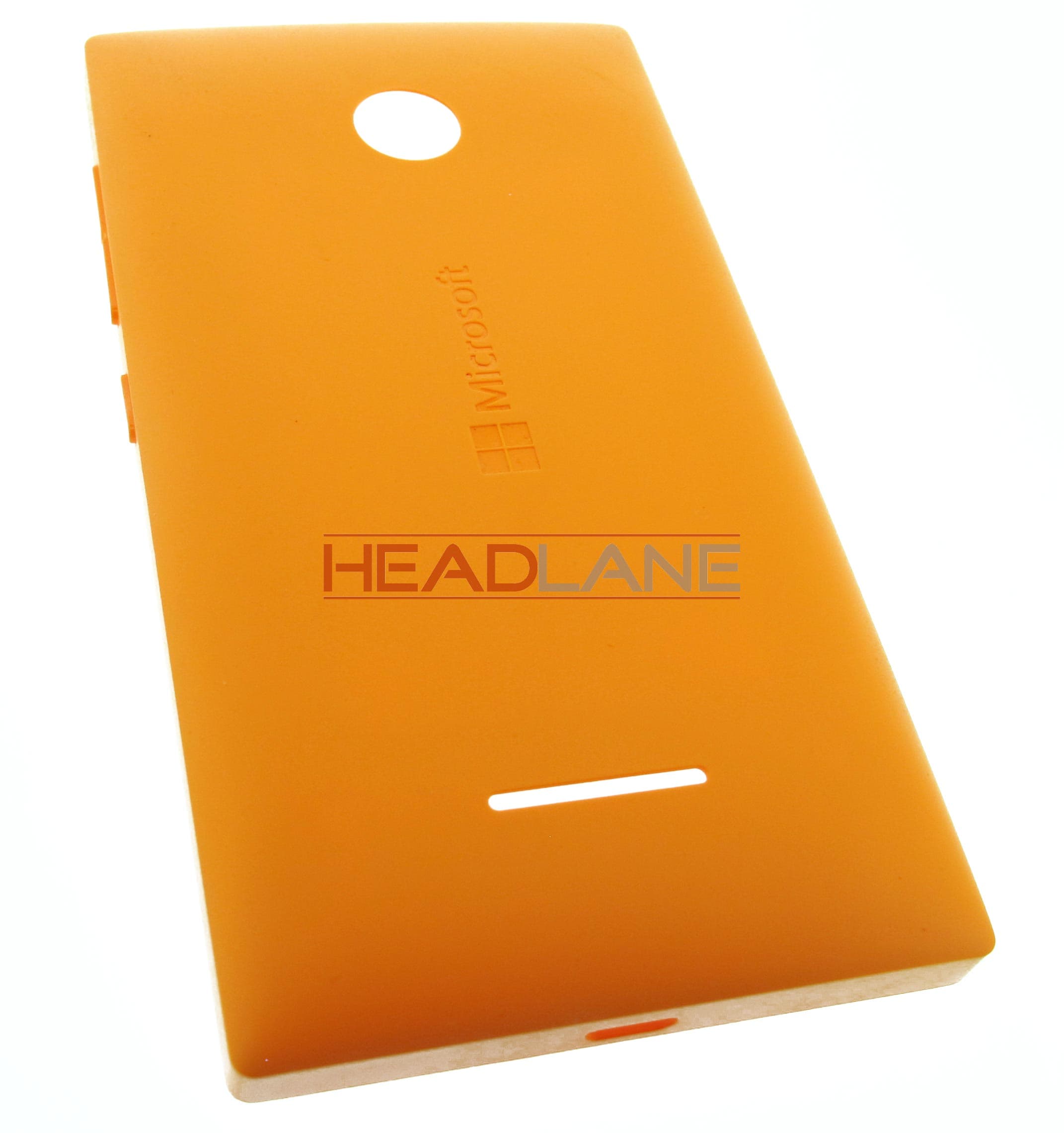 Microsoft Lumia 435 Battery Cover - Orange - view 2