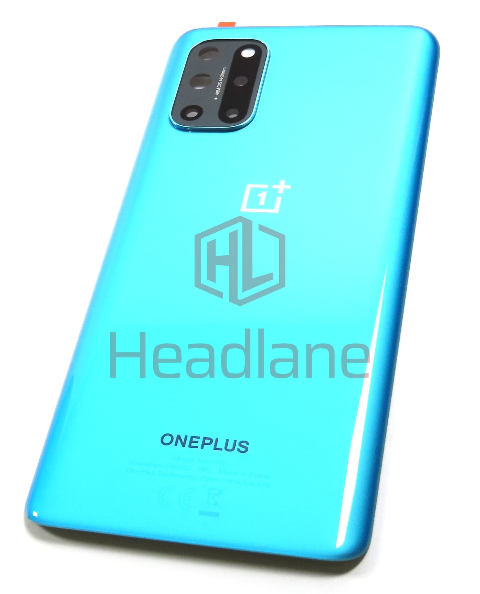 OnePlus 8T Back / Battery Cover - Blue - view 2