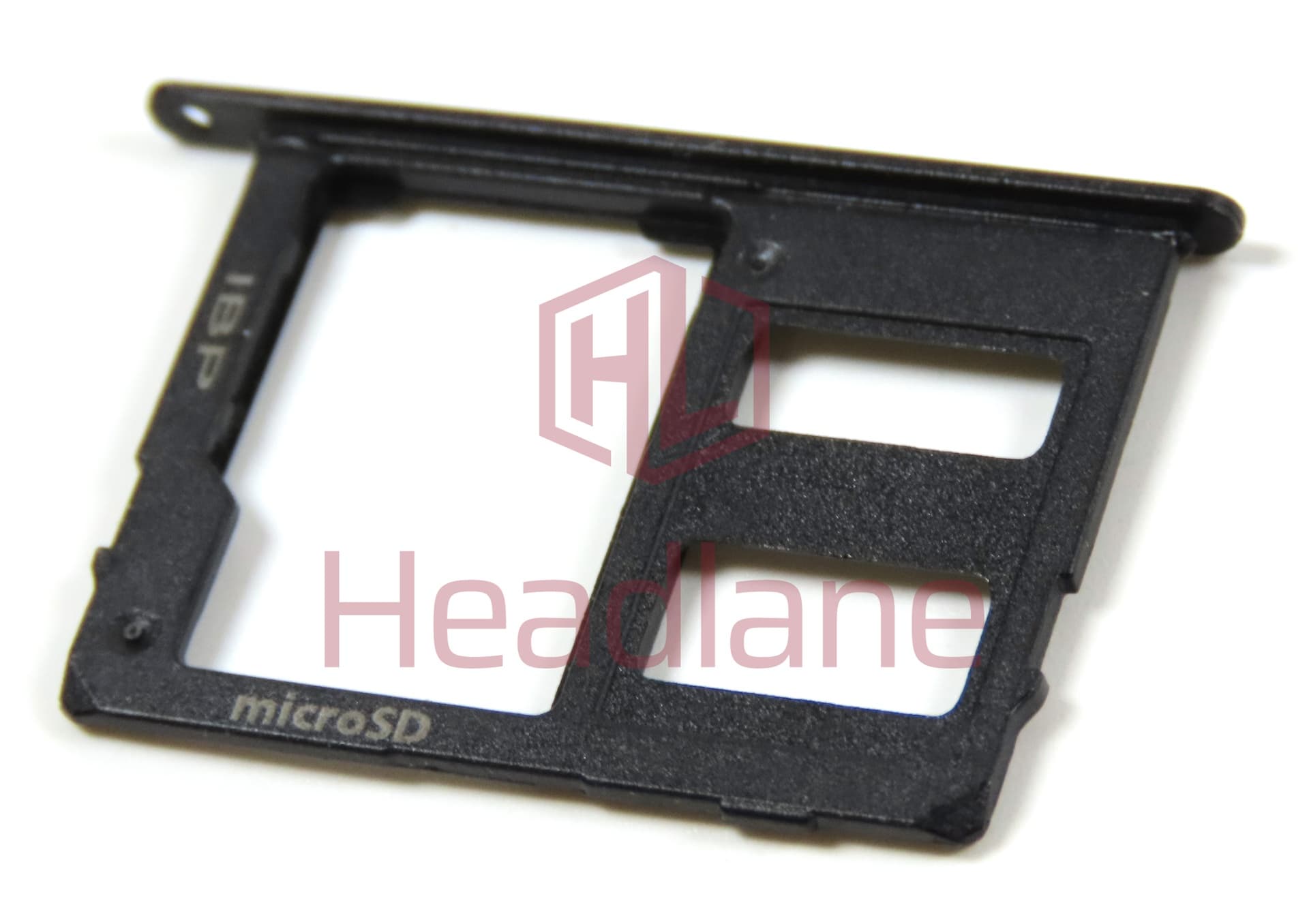 Samsung SM-A600 Galaxy A6 (2018) DUOS SIM Card Tray - Black - view 2