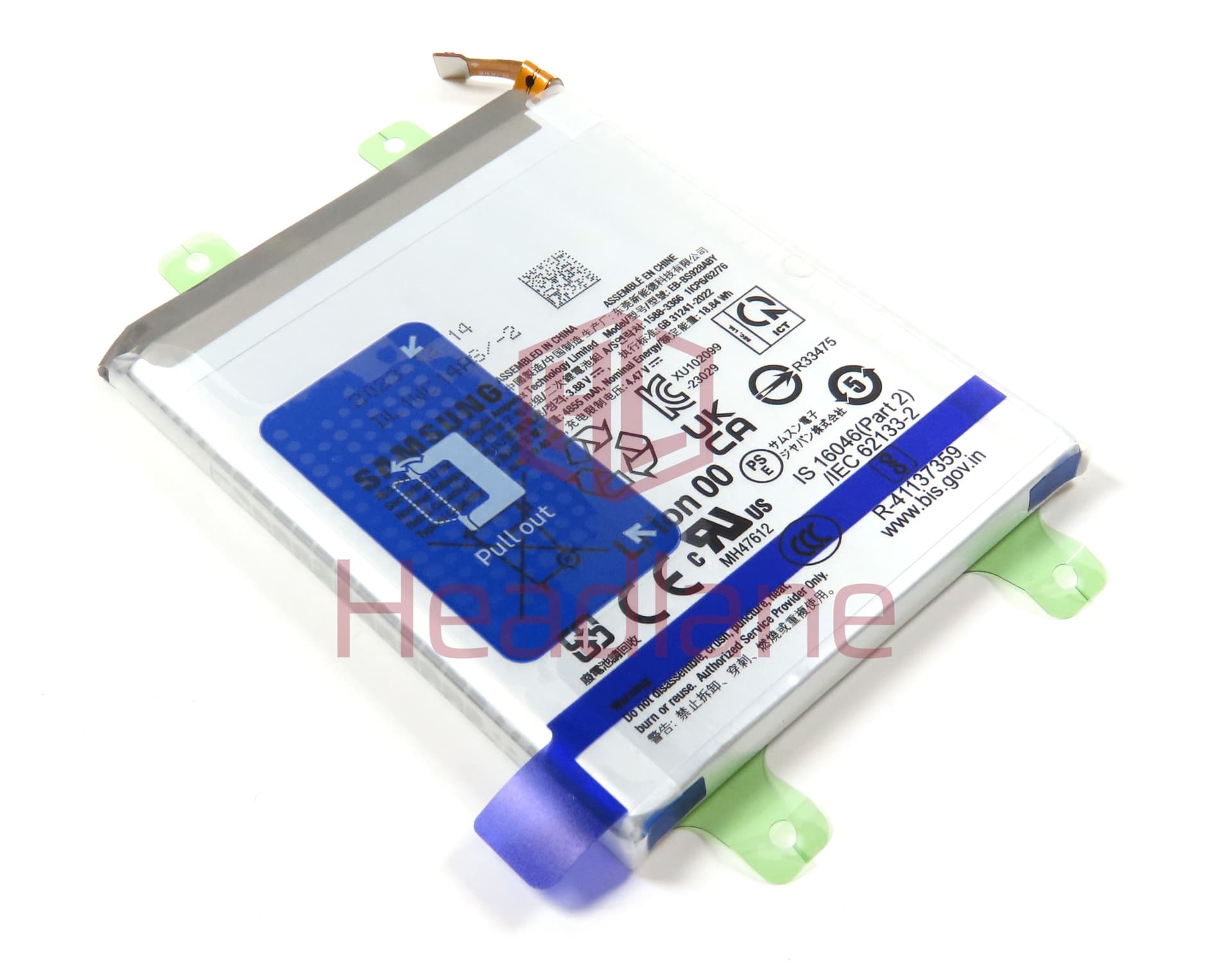 Samsung SM-S928 Galaxy S24 Ultra EB-BS928ABY 5000mAh Internal Battery - view 2