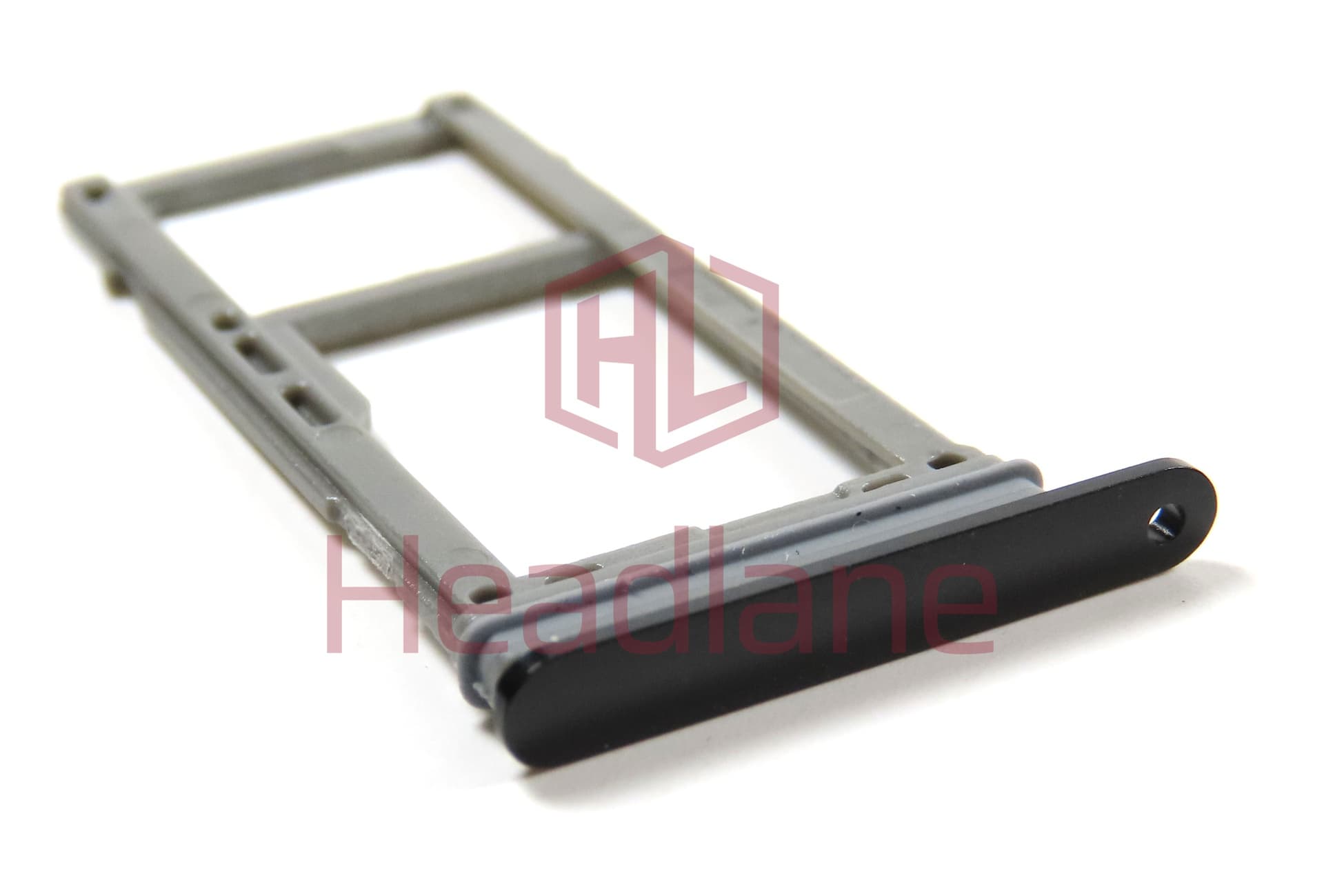 Samsung SM-A530 Galaxy A8 (2018) Hybrid SIM Card Tray - Black - view 2