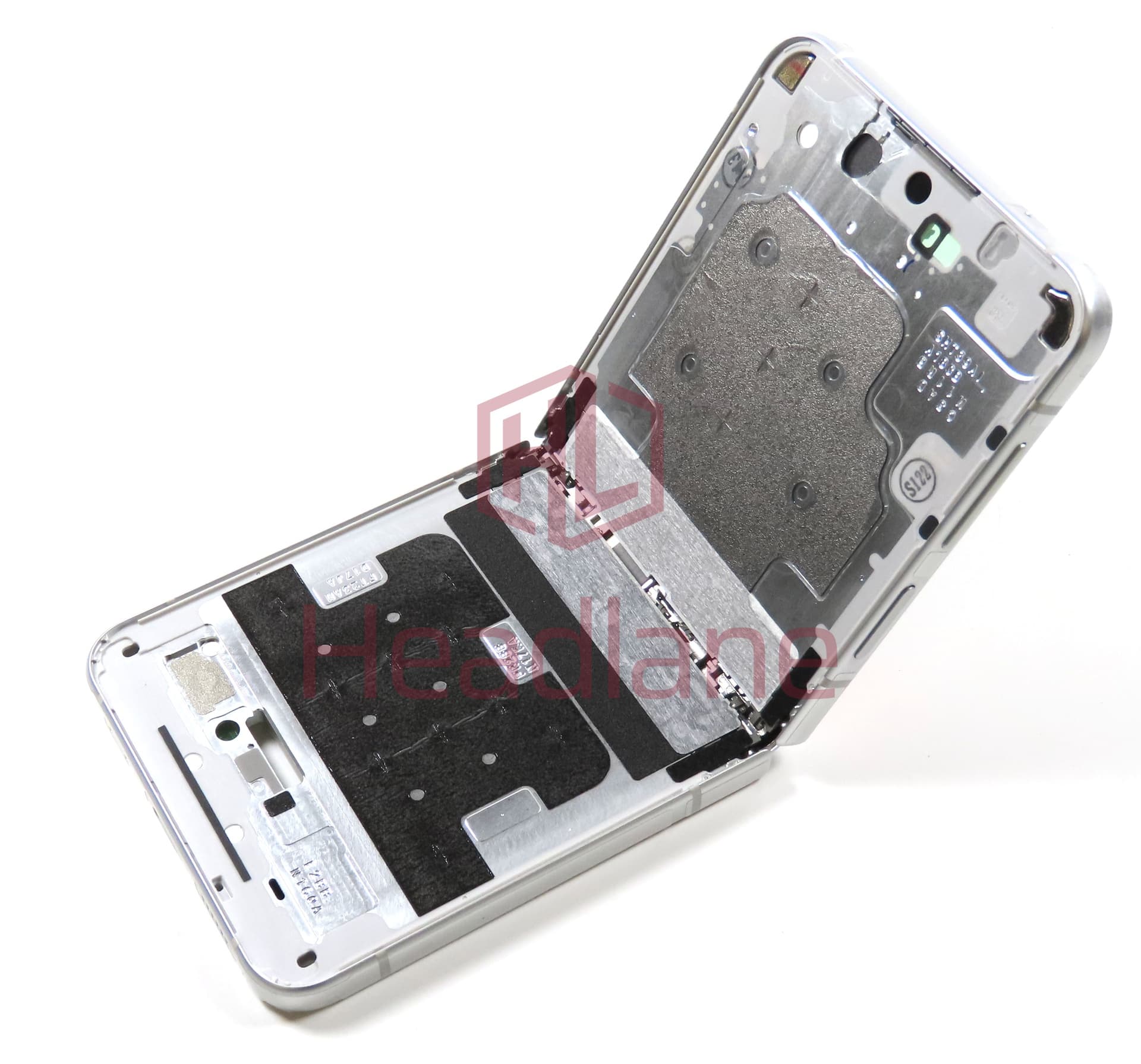 Samsung SM-F721 Galaxy Z Flip4 5G Display Frame + Battery - White - view 2