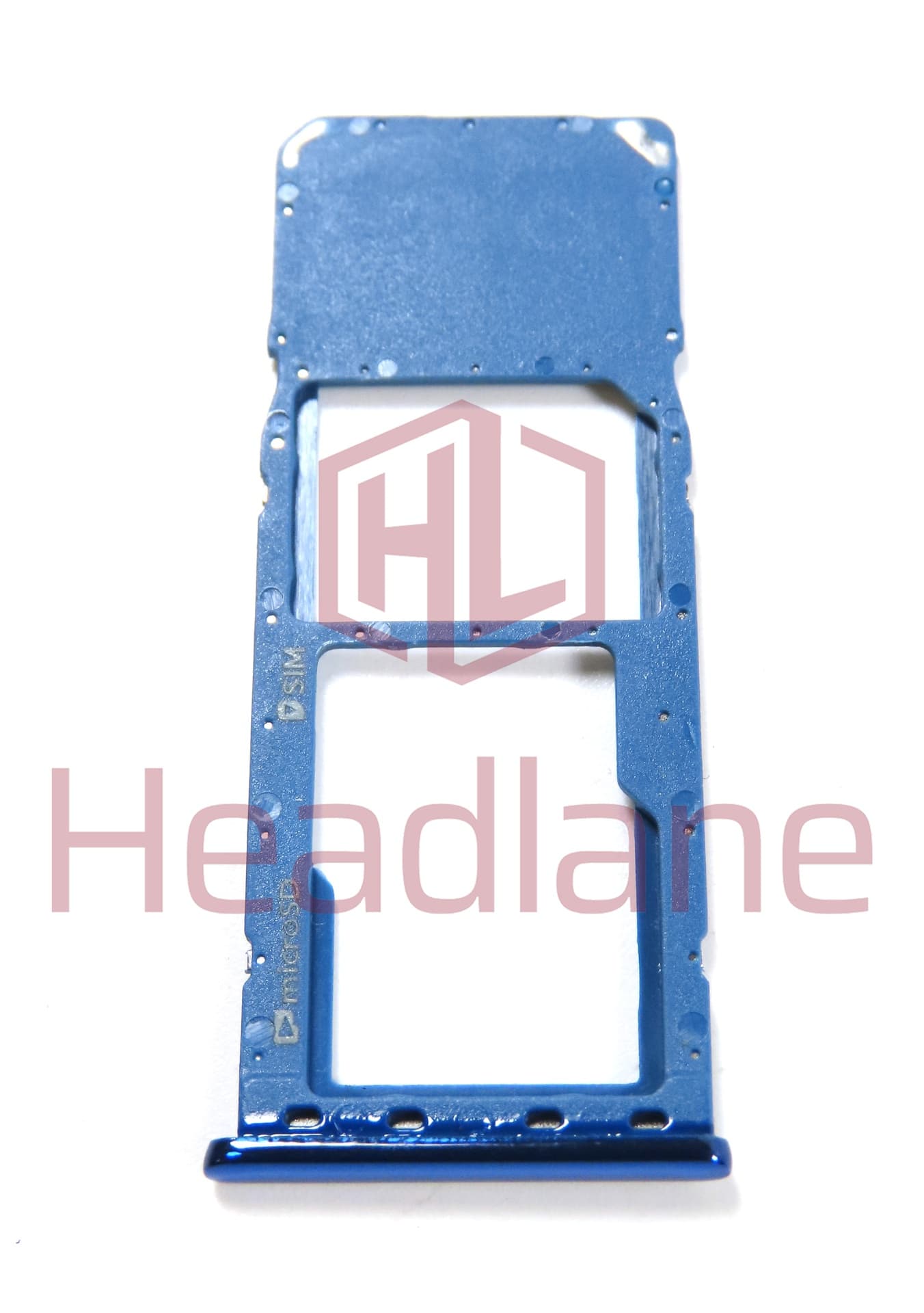 Samsung SM-A750 Galaxy A7 (2018) SIM Card Tray - Blue (Single) - view 3