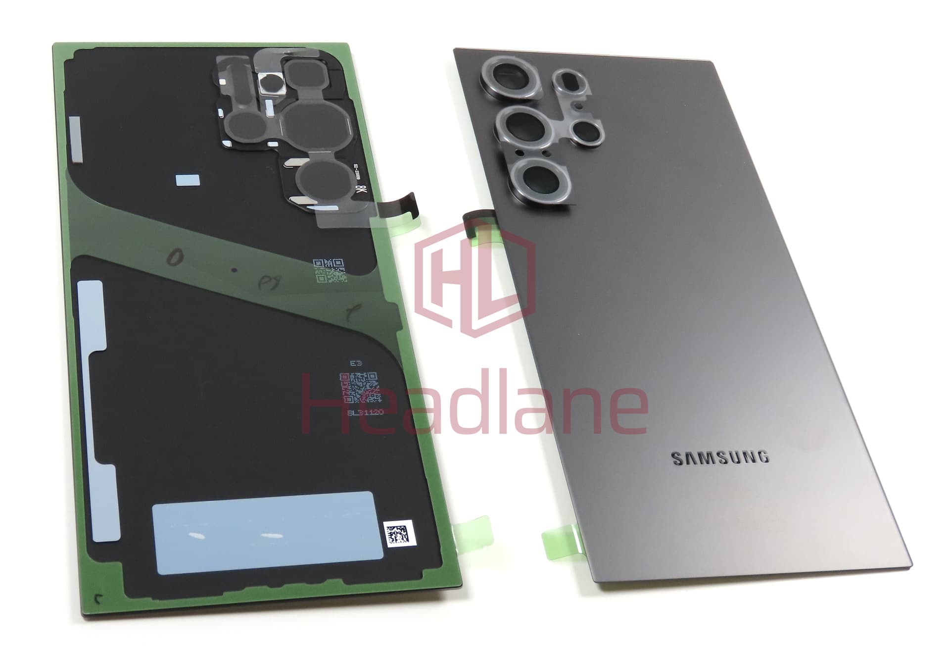 Samsung SM-S928 Galaxy S24 Ultra Back / Battery Cover - Titanium Black - view 3