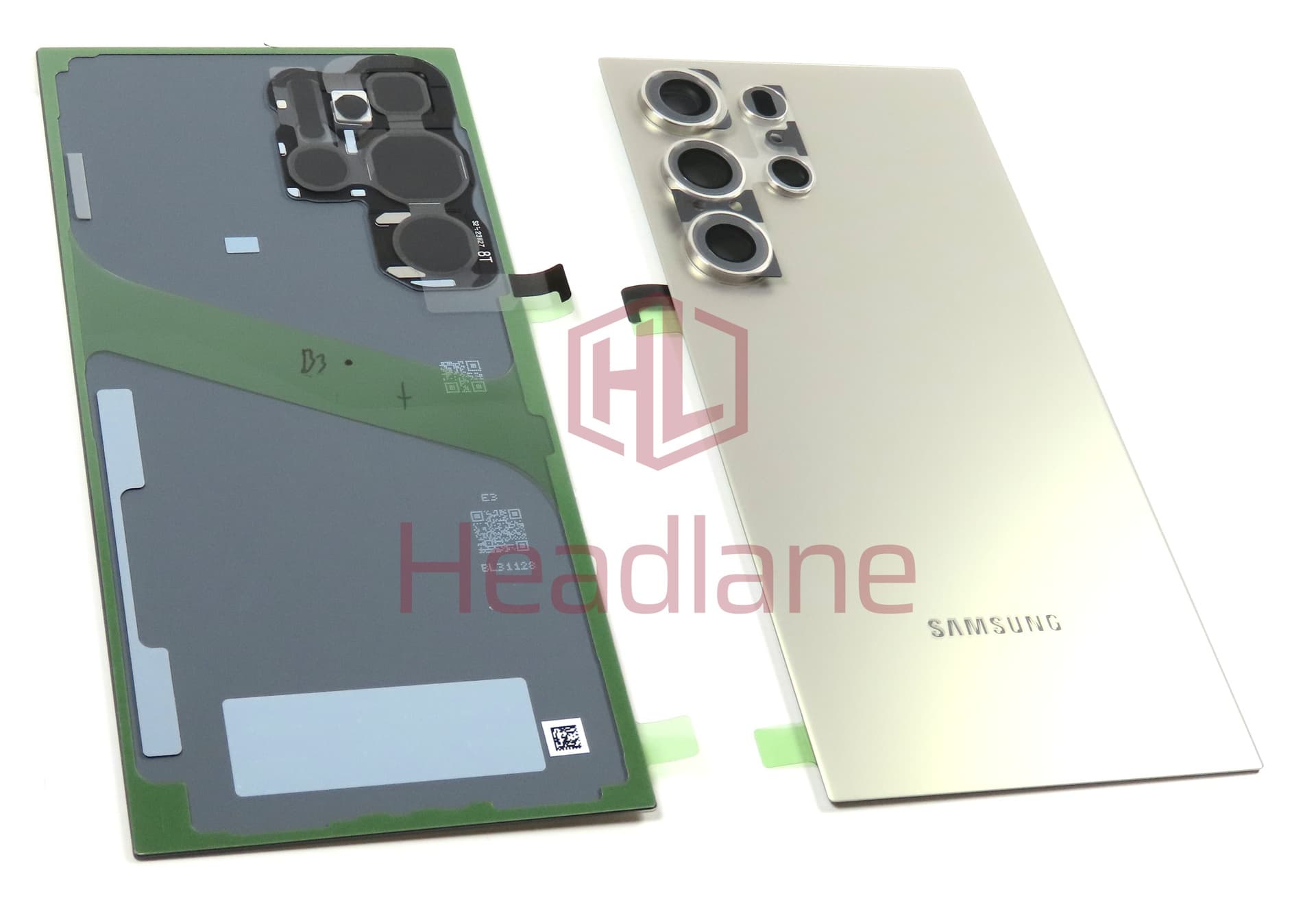 Samsung SM-S928 Galaxy S24 Ultra Back / Battery Cover - Titanium Grey - view 3