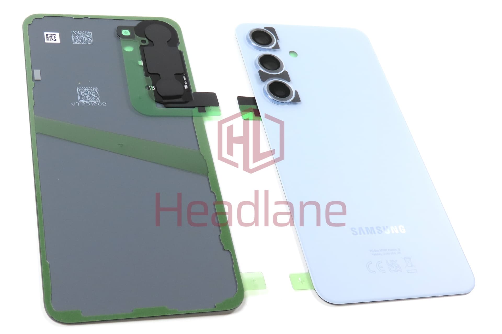 Samsung SM-S921 Galaxy S24 Back / Battery Cover - Sapphire Blue - view 3