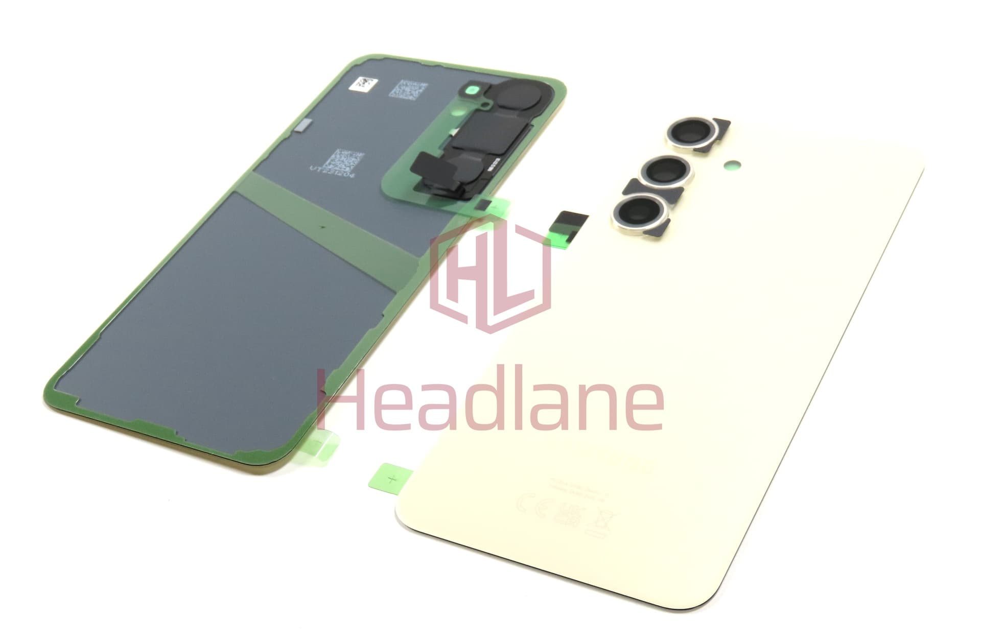 Samsung SM-S921 Galaxy S24 Back / Battery Cover - Amber Yellow - view 2