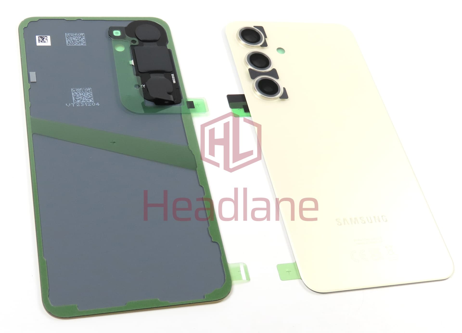 Samsung SM-S921 Galaxy S24 Back / Battery Cover - Amber Yellow - view 3