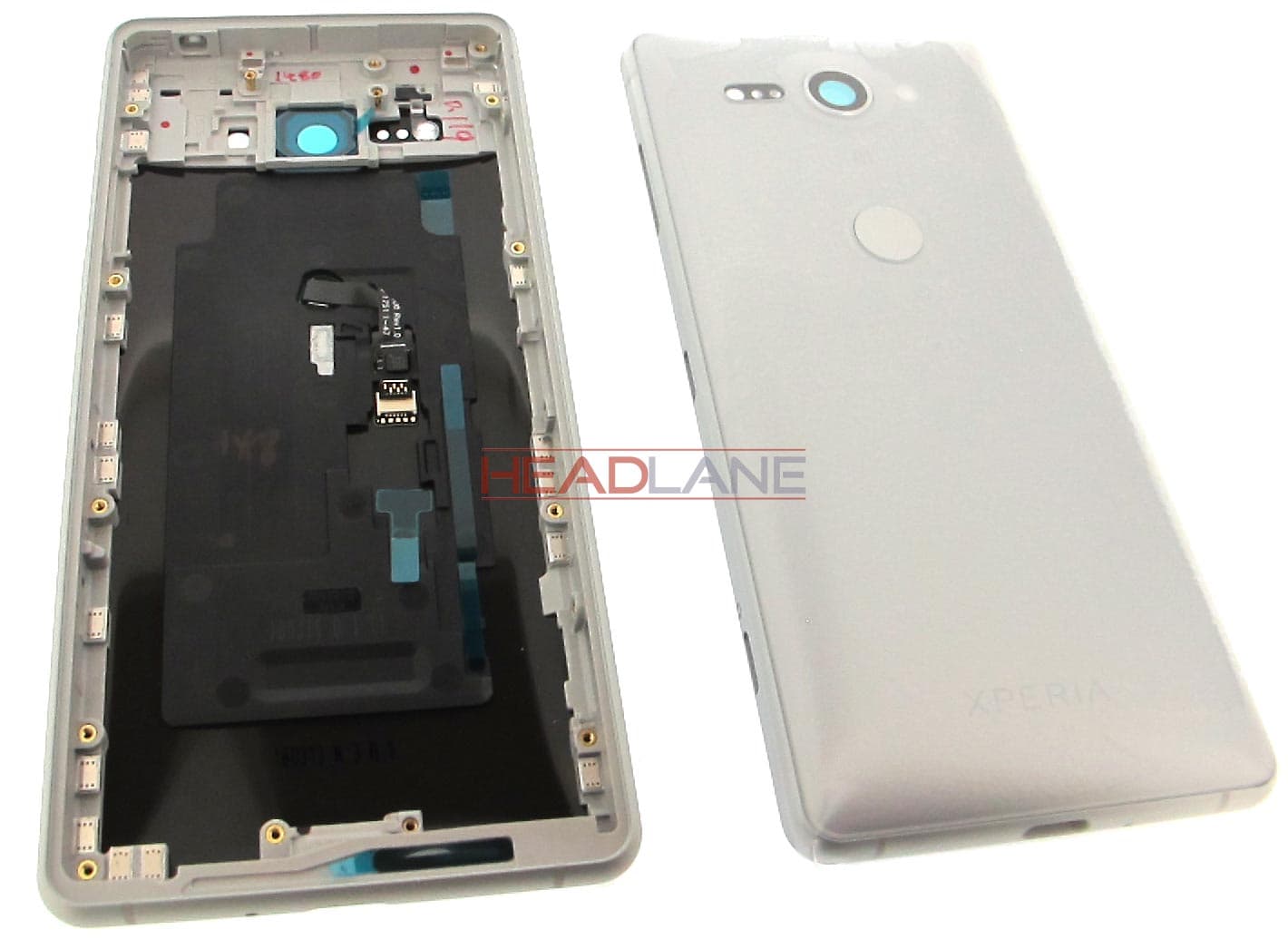 Sony H8324 H8314 Xperia XZ2 Compact Battery Cover - Silver - view 2