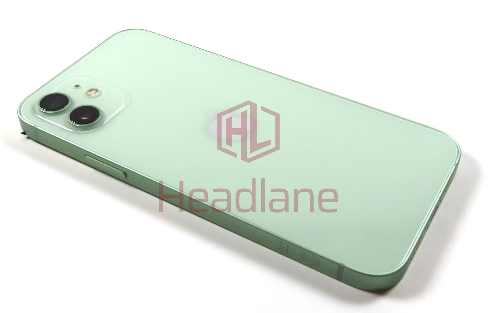 iPhone 12 Back / Battery Cover + Small Parts - Green (Pulled - Grade A) - view 2