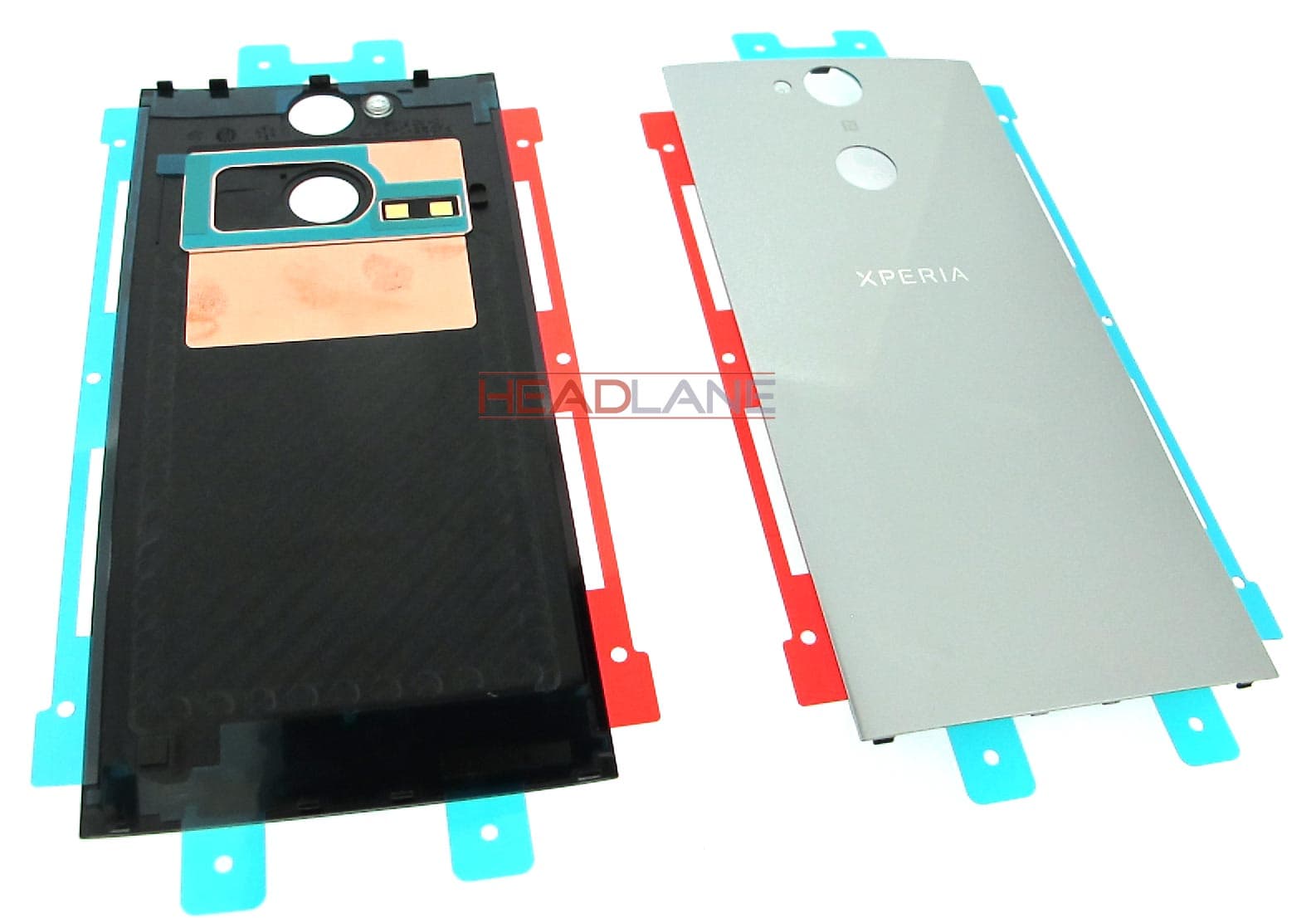 Sony H3113 H4113 Xperia XA2 / XA2 Dual Battery Cover Silver - view 2