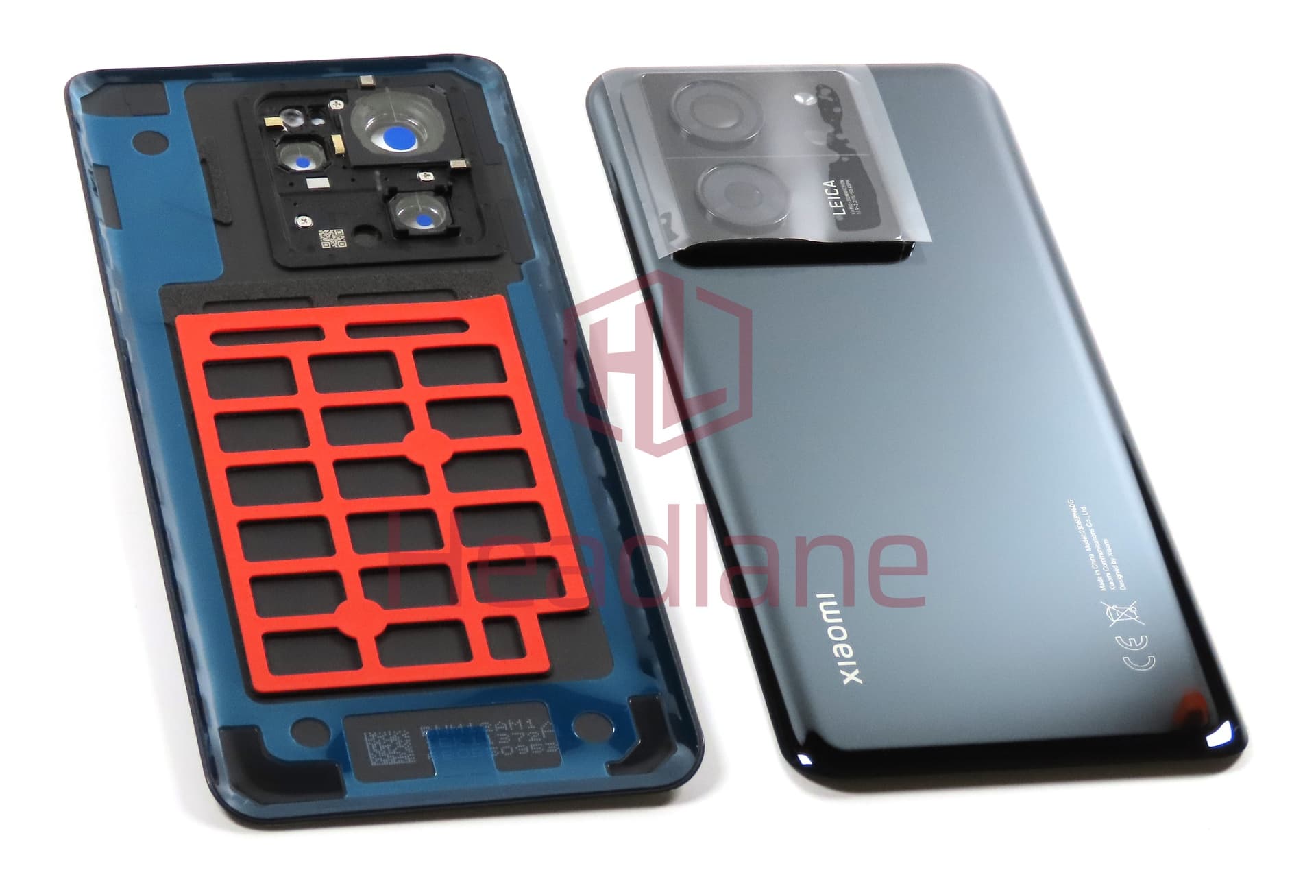 Xiaomi 13T Back  /Battery Cover - Black - view 3