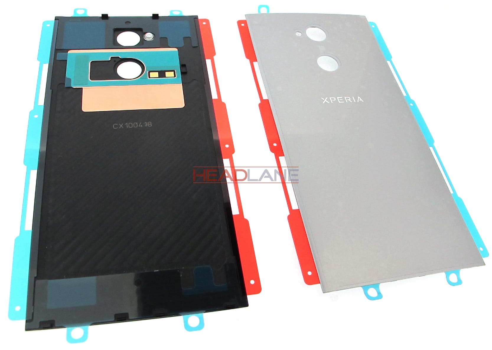 Sony H4213 Xperia XA2 Ultra Dual Battery Cover - Silver - view 2