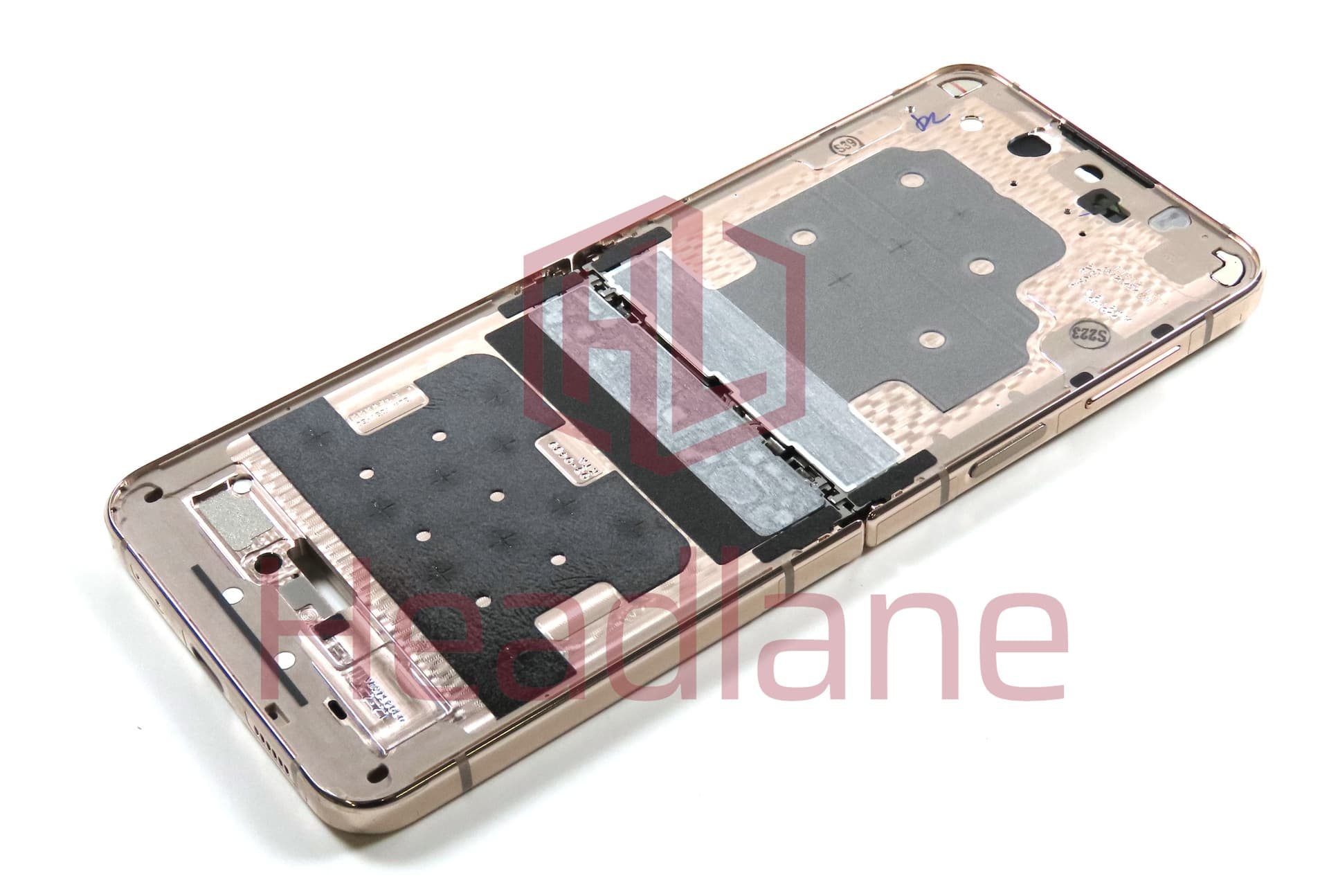 Samsung SM-F721 Galaxy Z Flip4 5G Display Frame + Battery - Gold - view 3