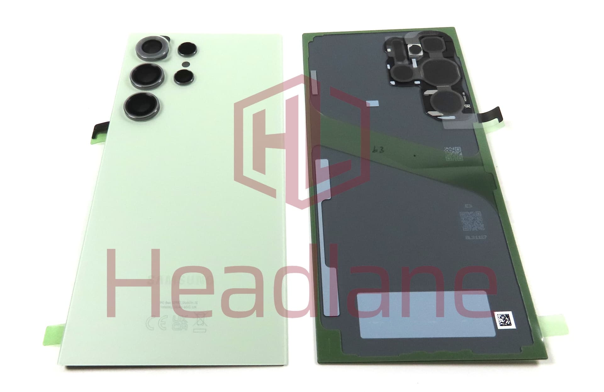 Samsung SM-S928 Galaxy S24 Ultra Back / Battery Cover - Titanium Green - view 2