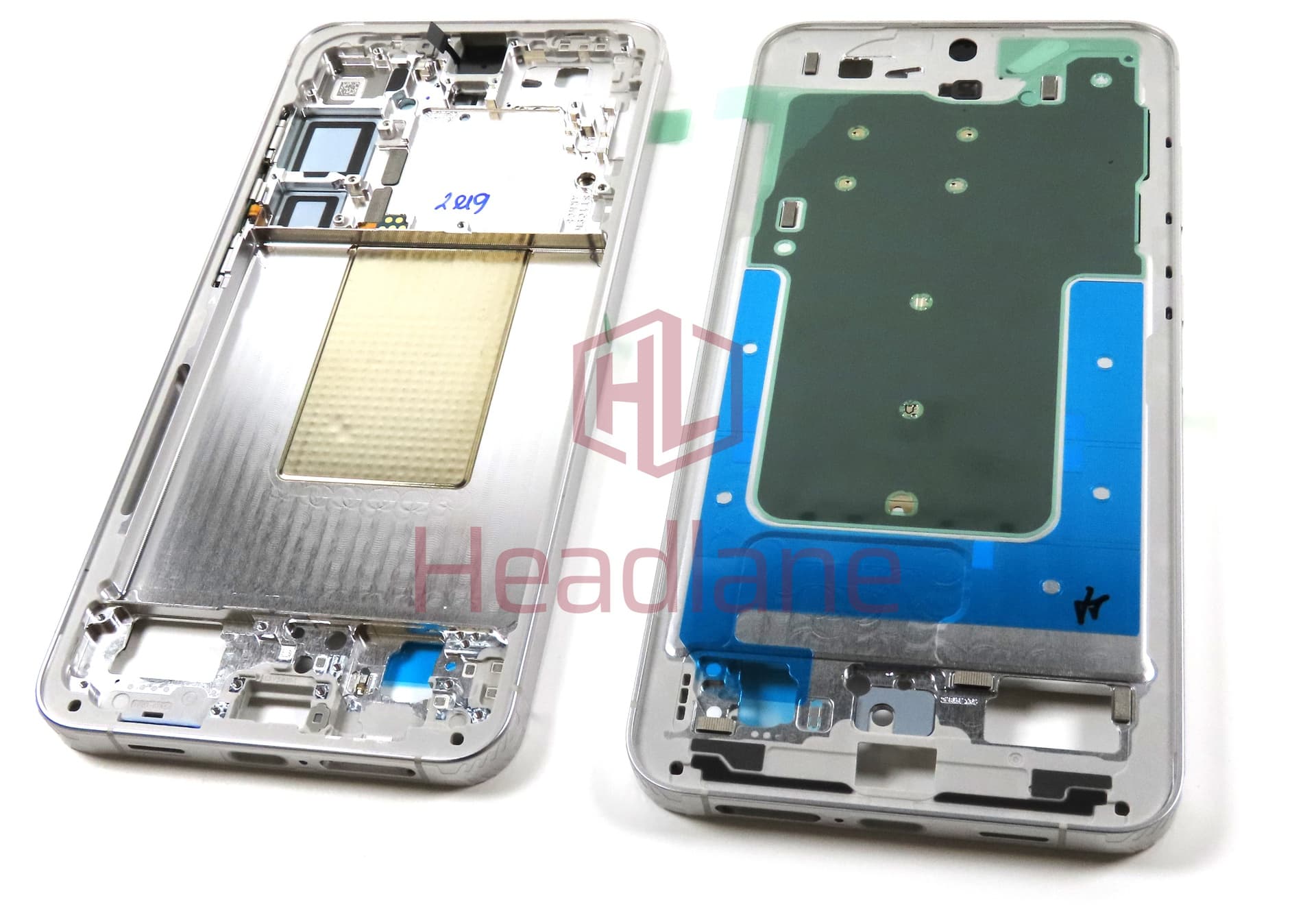 Samsung SM-S926 Galaxy S24+ / Plus Display Frame / Chassis - Marble Grey - view 2