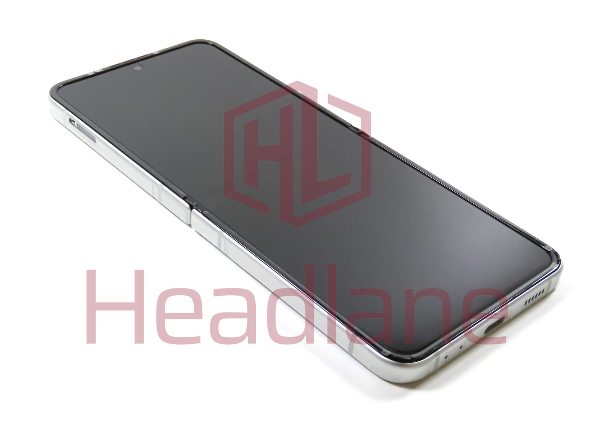 Samsung SM-F721 Galaxy Z Flip4 5G LCD Display / Screen + Touch - Maison Margiela Edition / White - view 2