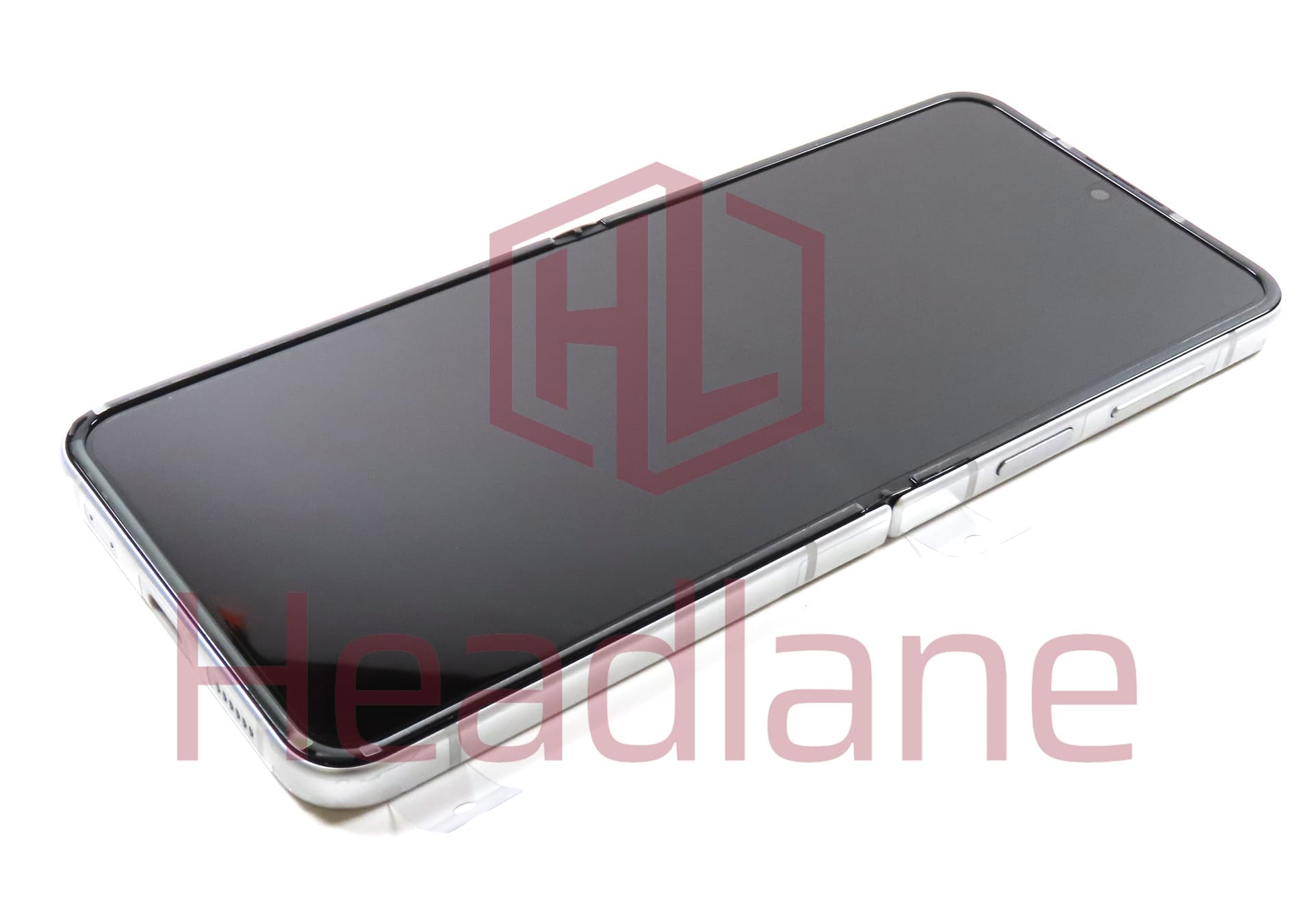 Samsung SM-F721 Galaxy Z Flip4 5G LCD Display / Screen + Touch - Maison Margiela Edition / White - view 3