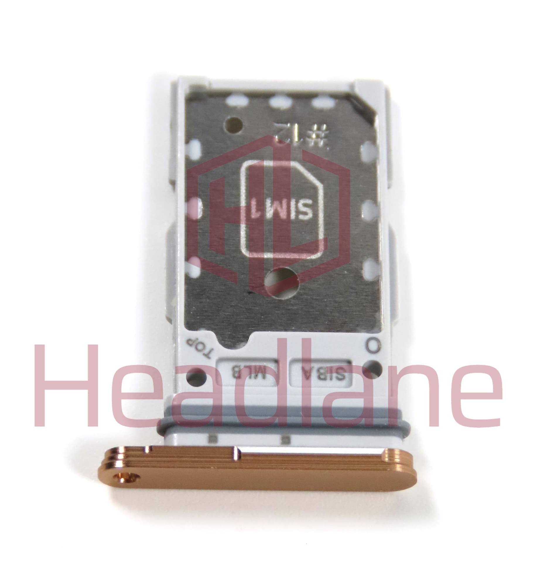 Samsung SM-S921 S926 Galaxy S24 / S24+ / Plus SIM Card Tray - Sandstone Orange - view 3