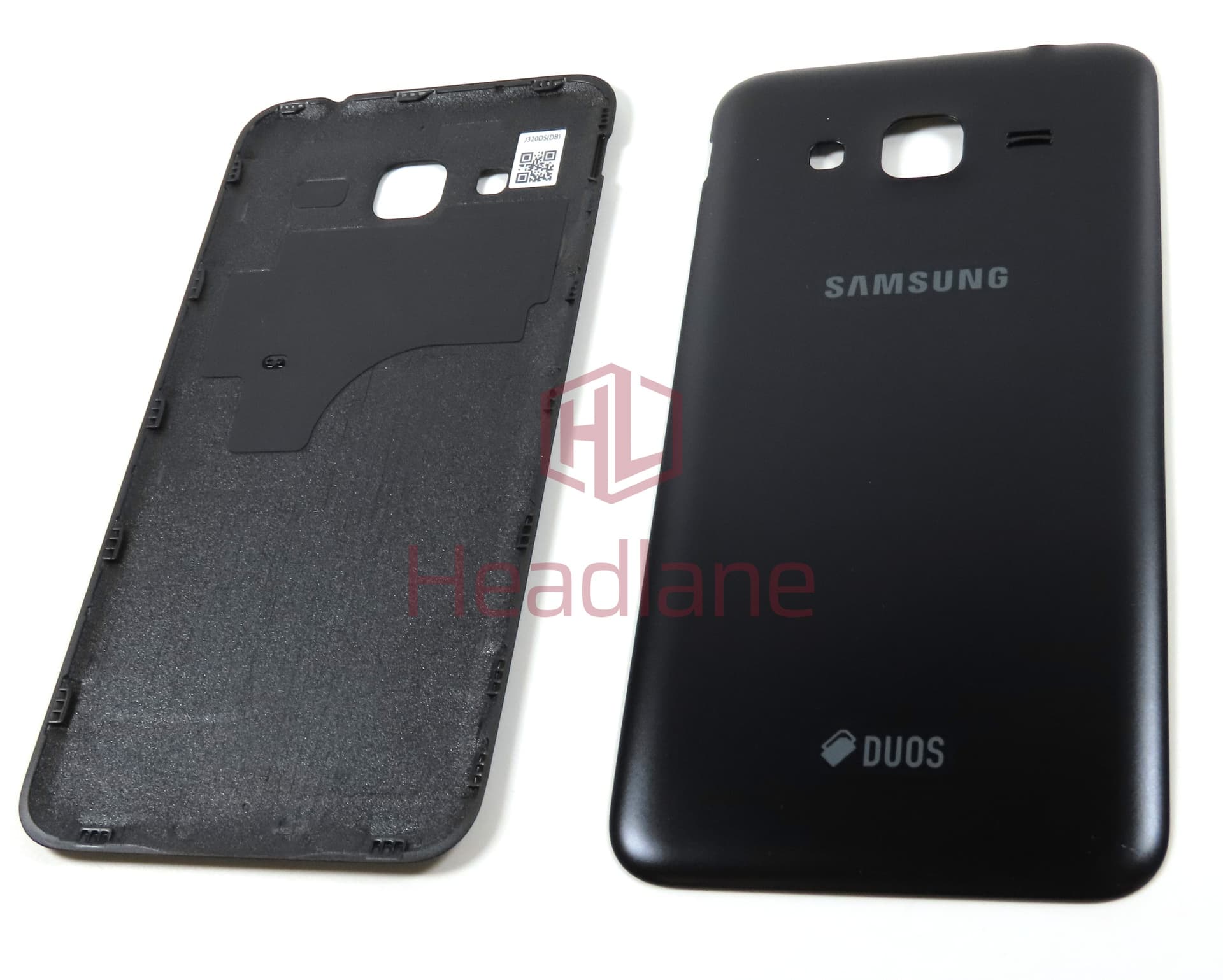Samsung SM-J320F Galaxy J3 (2016) Back / Battery Cover - Black (DUOS) - view 2