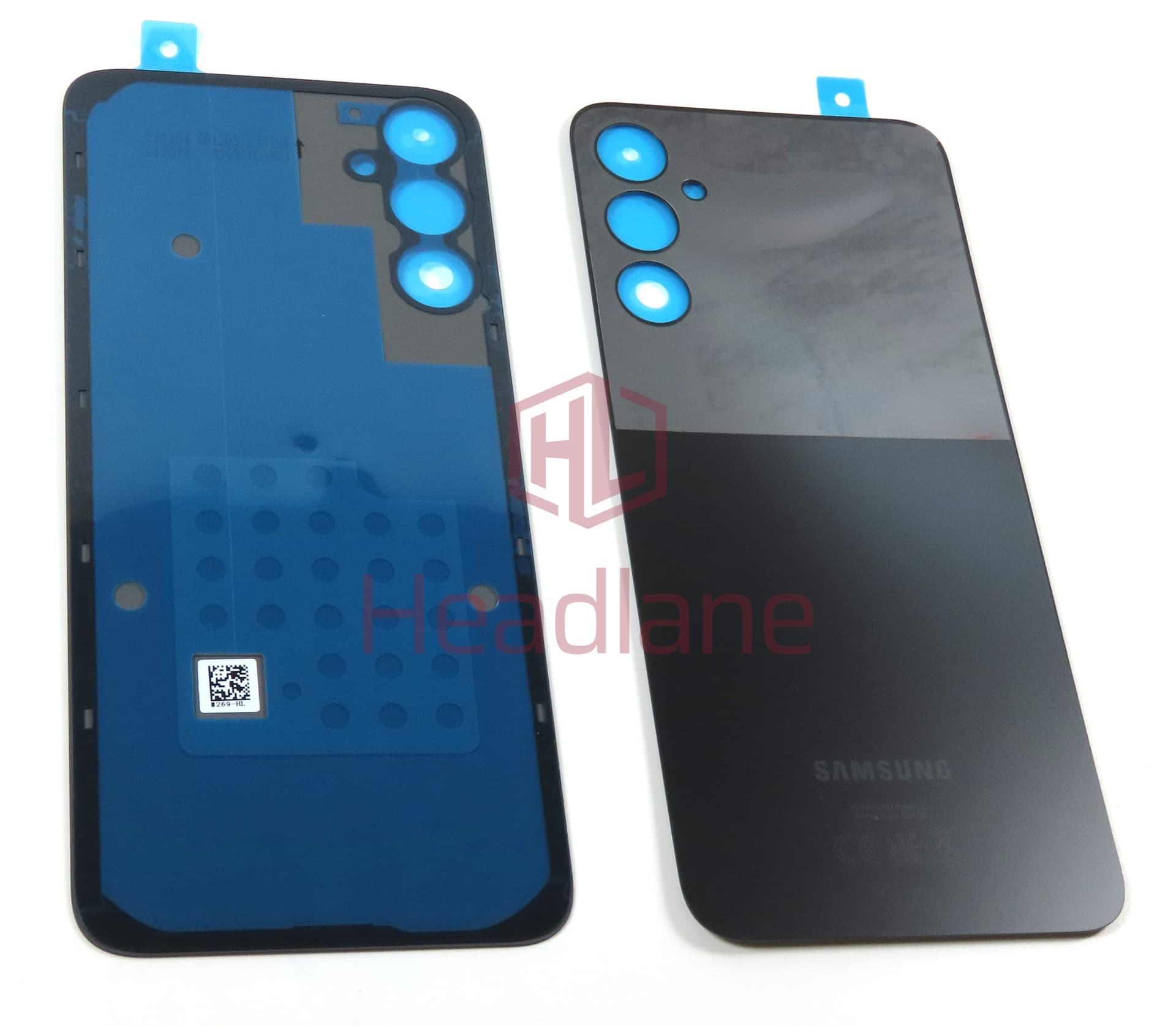 Samsung SM-A057 Galaxy A05s Back / Battery Cover - Black - view 3