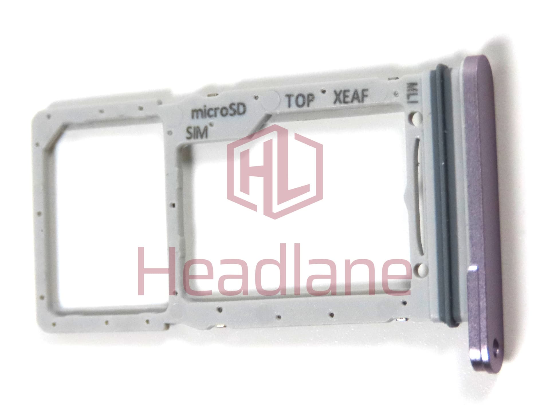 Samsung SM-X516 Galaxy Tab S9 FE (5G) SIM / Memory Card Tray - Lavender - view 2