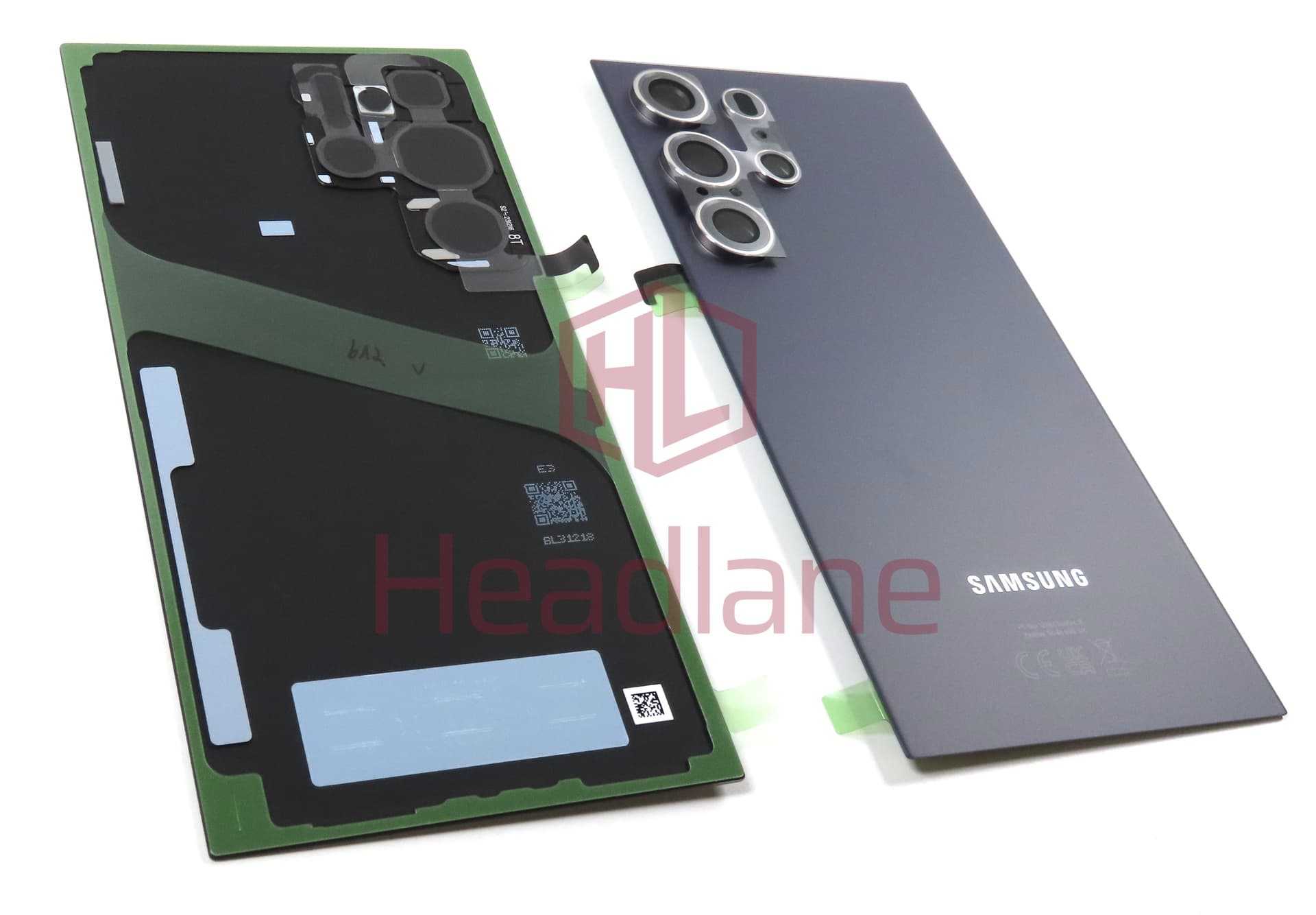 Samsung SM-S928 Galaxy S24 Ultra Back / Battery Cover - Titanium Violet - view 3