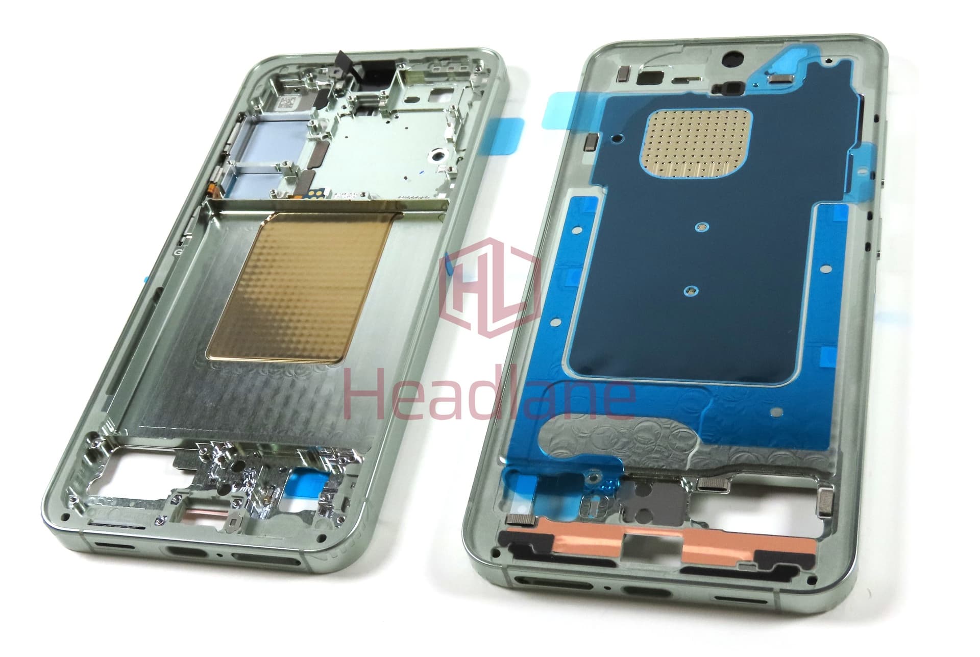 Samsung SM-S921 Galaxy S24 Display Frame / Chassis - Jade Green - view 2